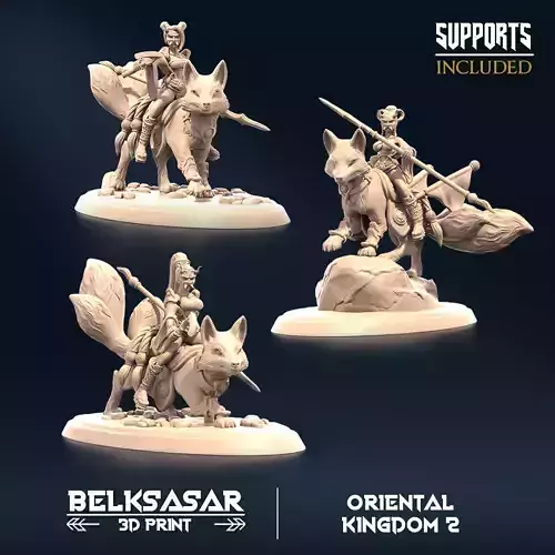 Twilightshine Foxrider Set x3