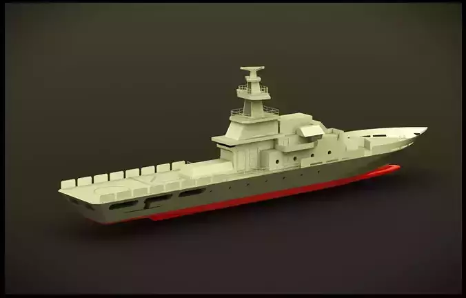 Battleship Behemoth - 3D Printable Warship Mode