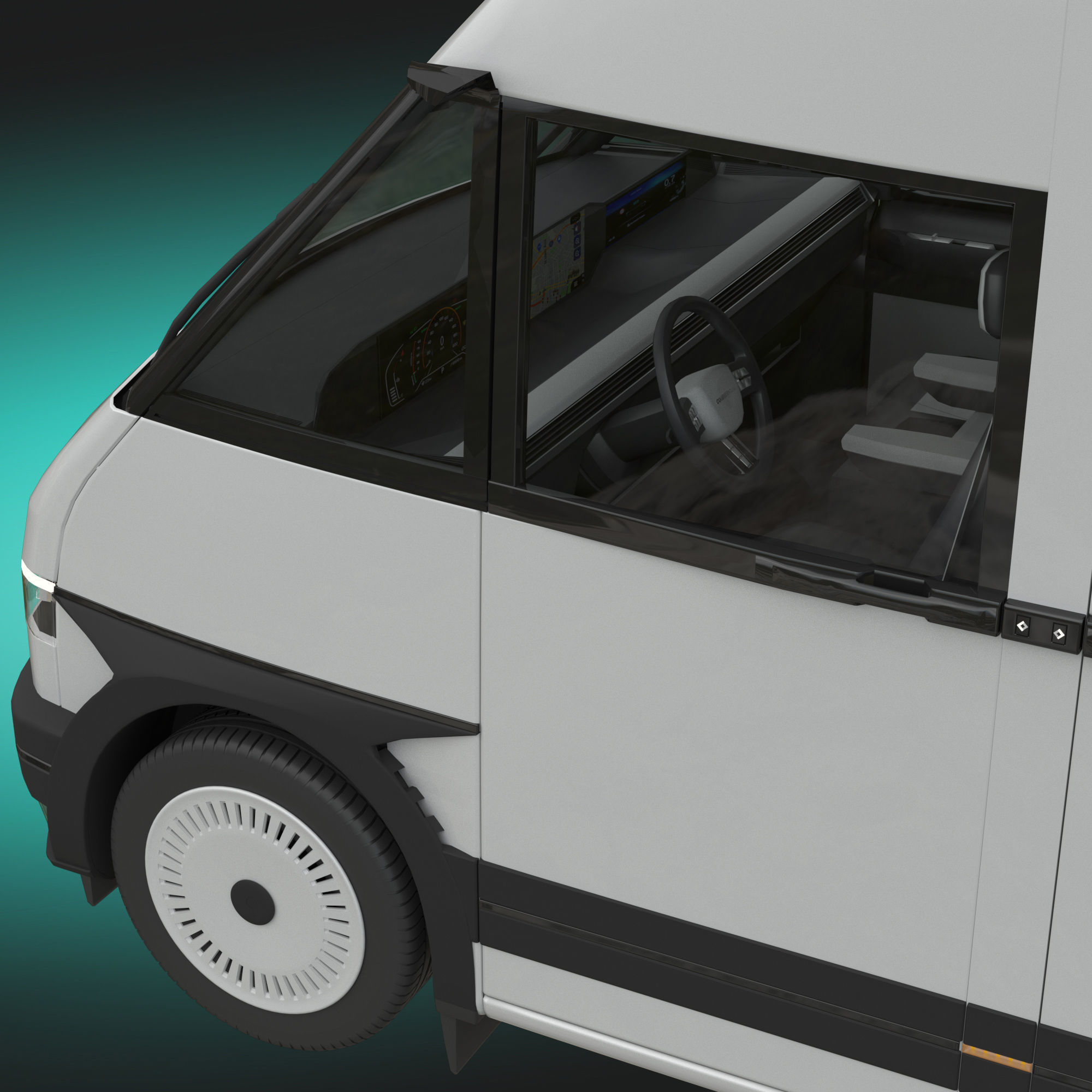 EV Van Prototype 1 3D model_6