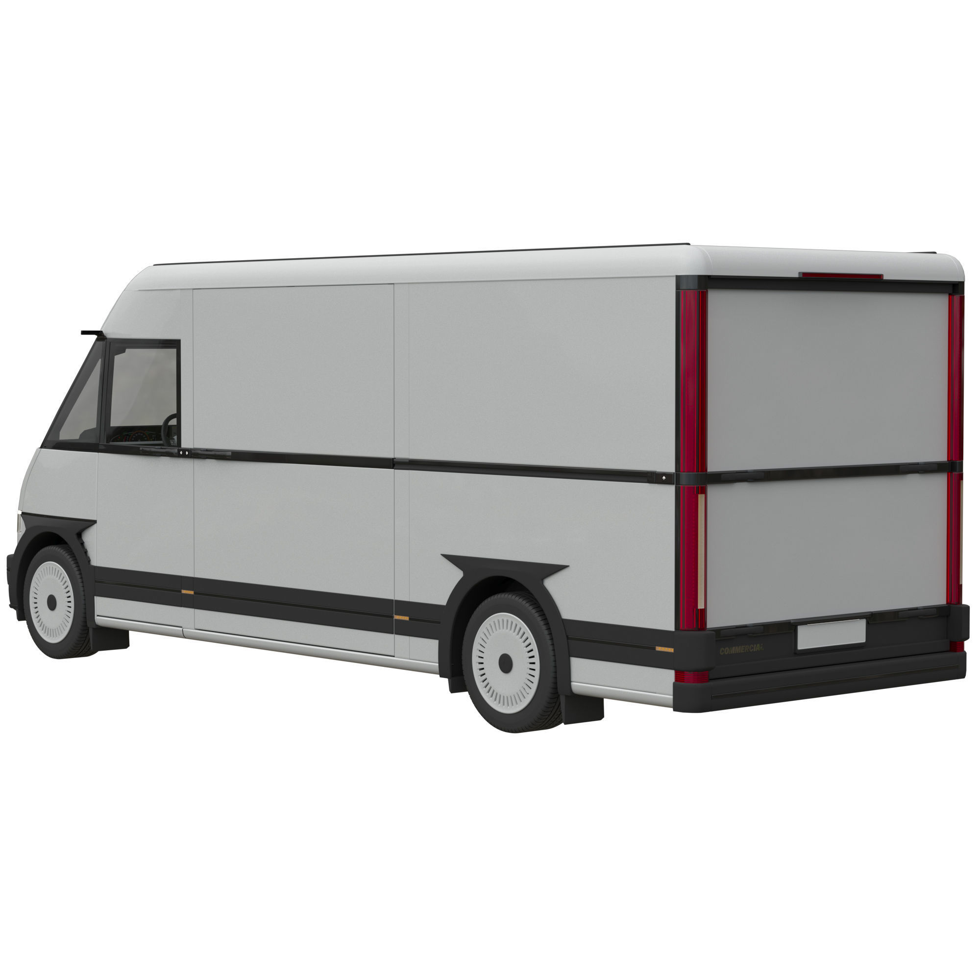 EV Van Prototype 1 3D model_2