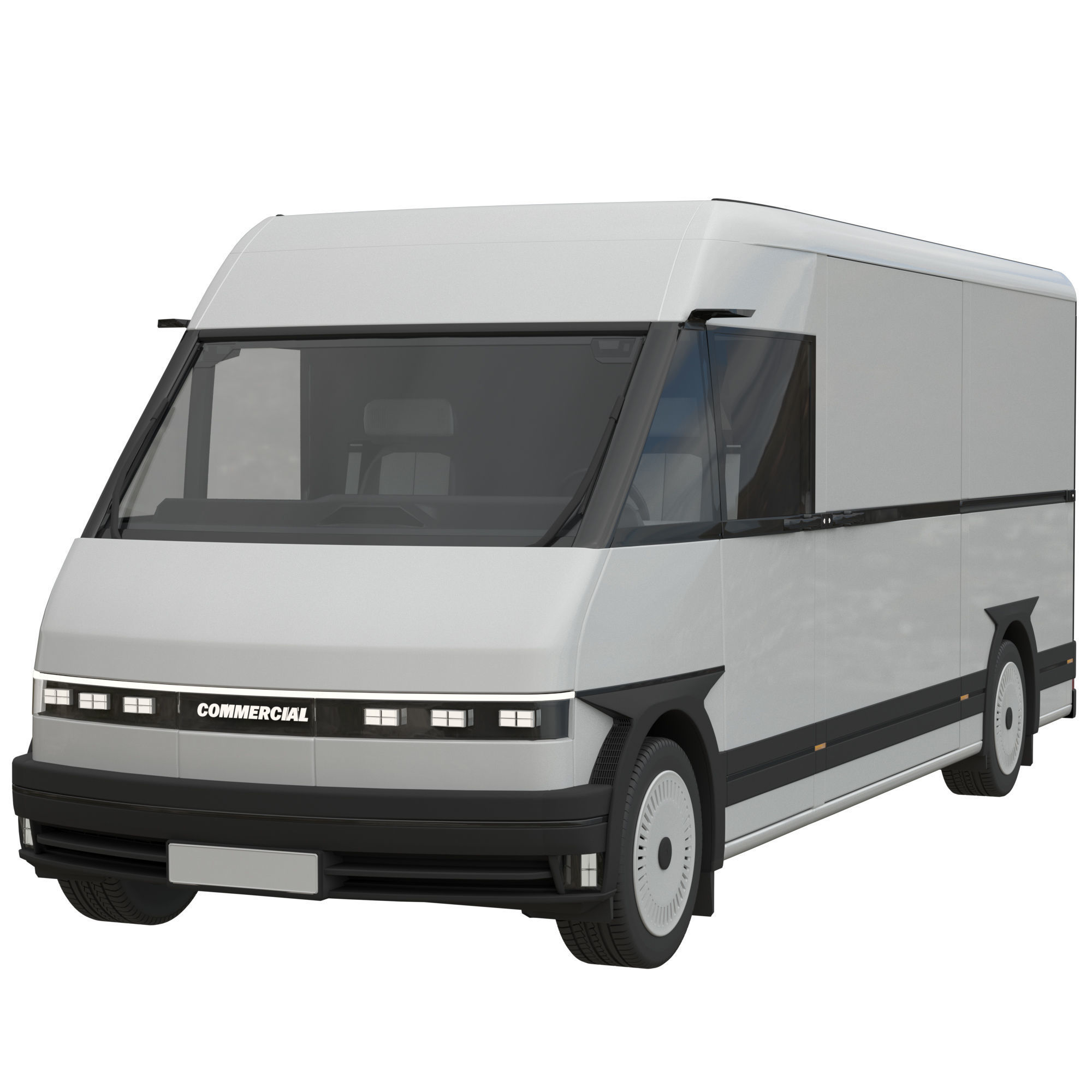 EV Van Prototype 1 3D model_1