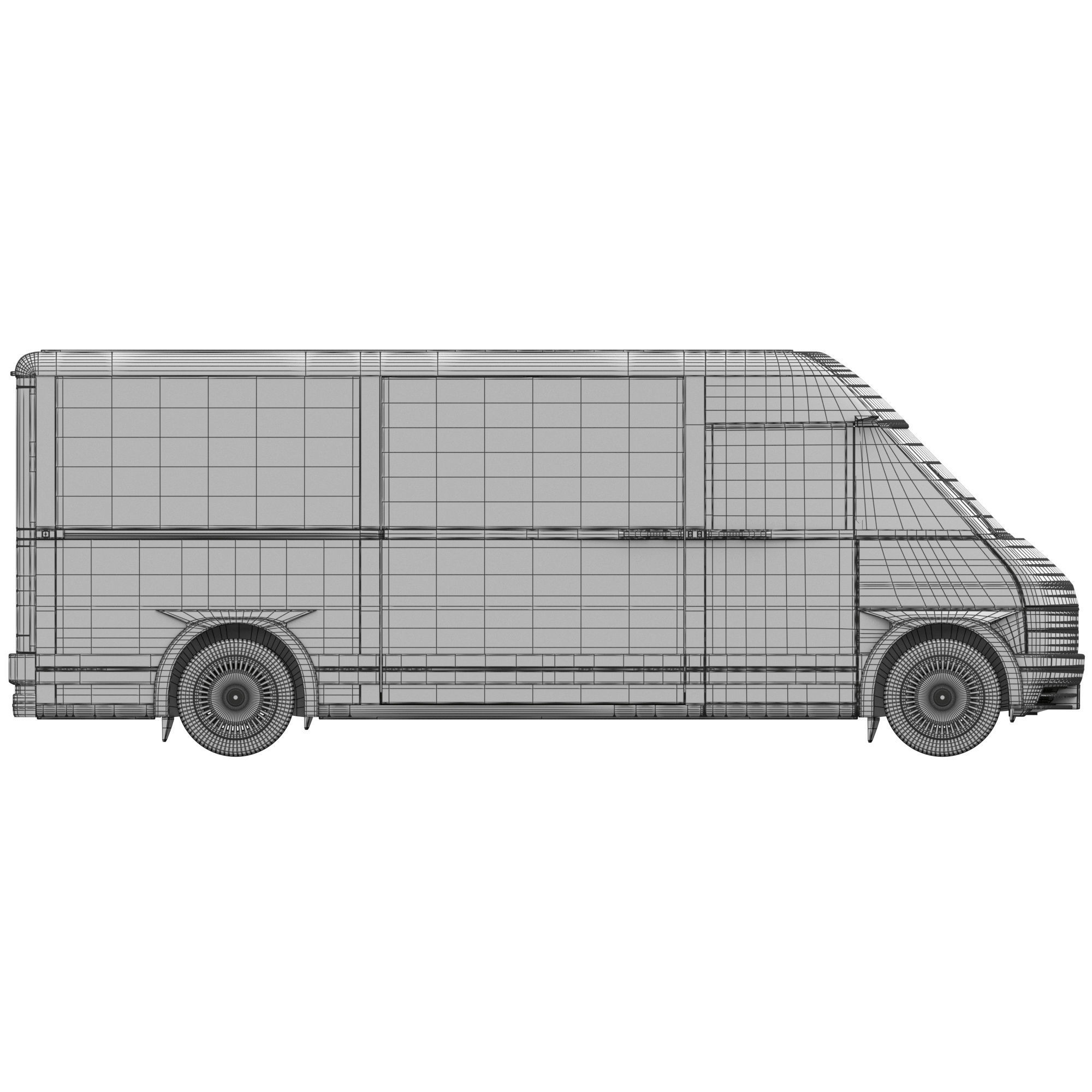 EV Van Prototype 1 3D model_18