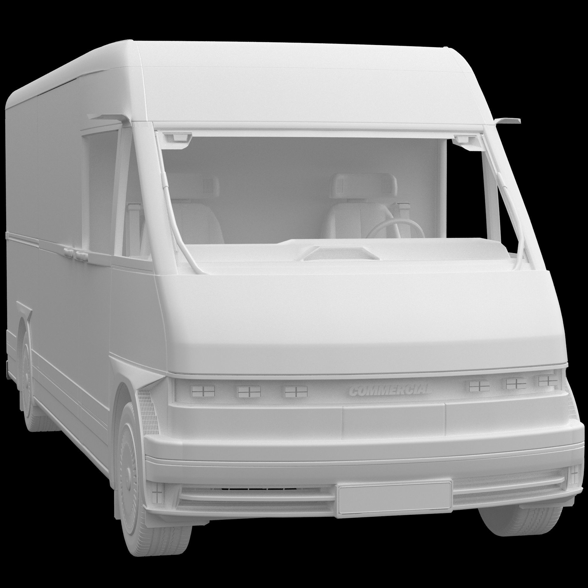 EV Van Prototype 1 3D model_12
