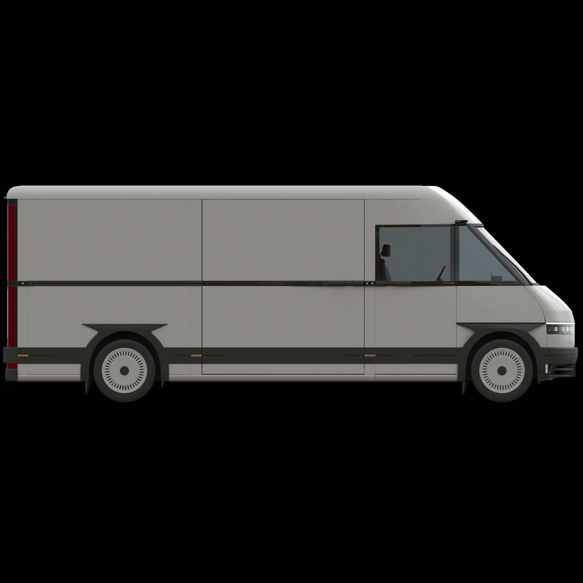 EV Van Prototype 1 3D model_9