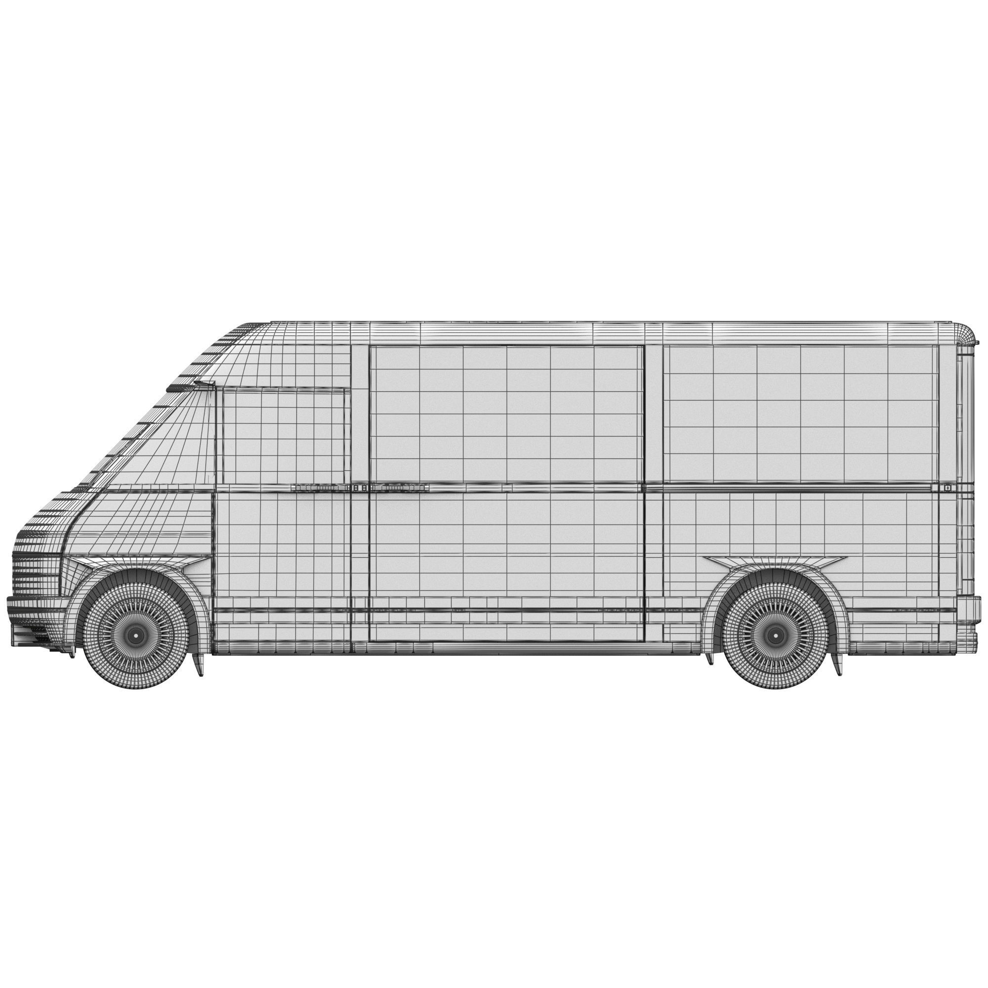 EV Van Prototype 1 3D model_19