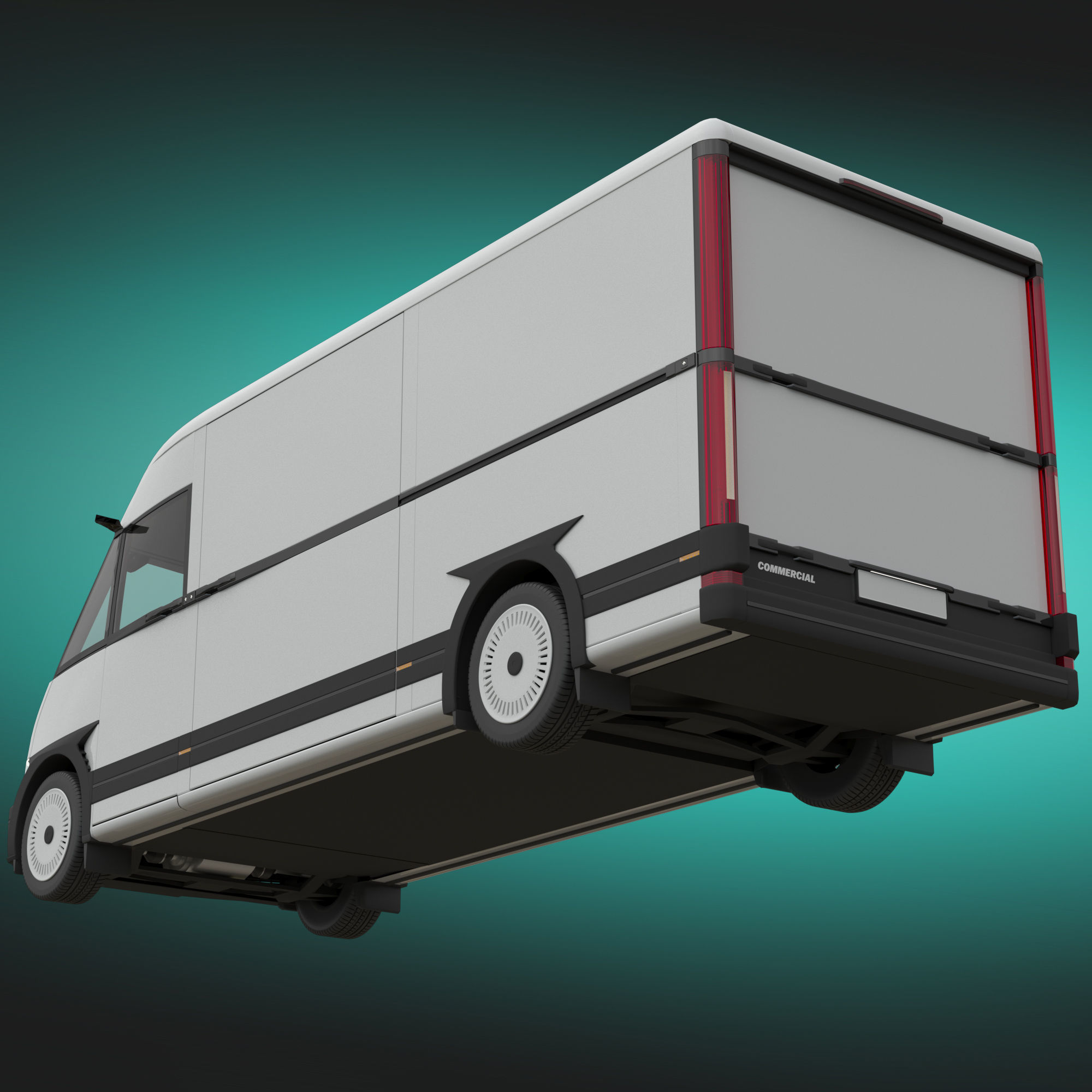 EV Van Prototype 1 3D model_3