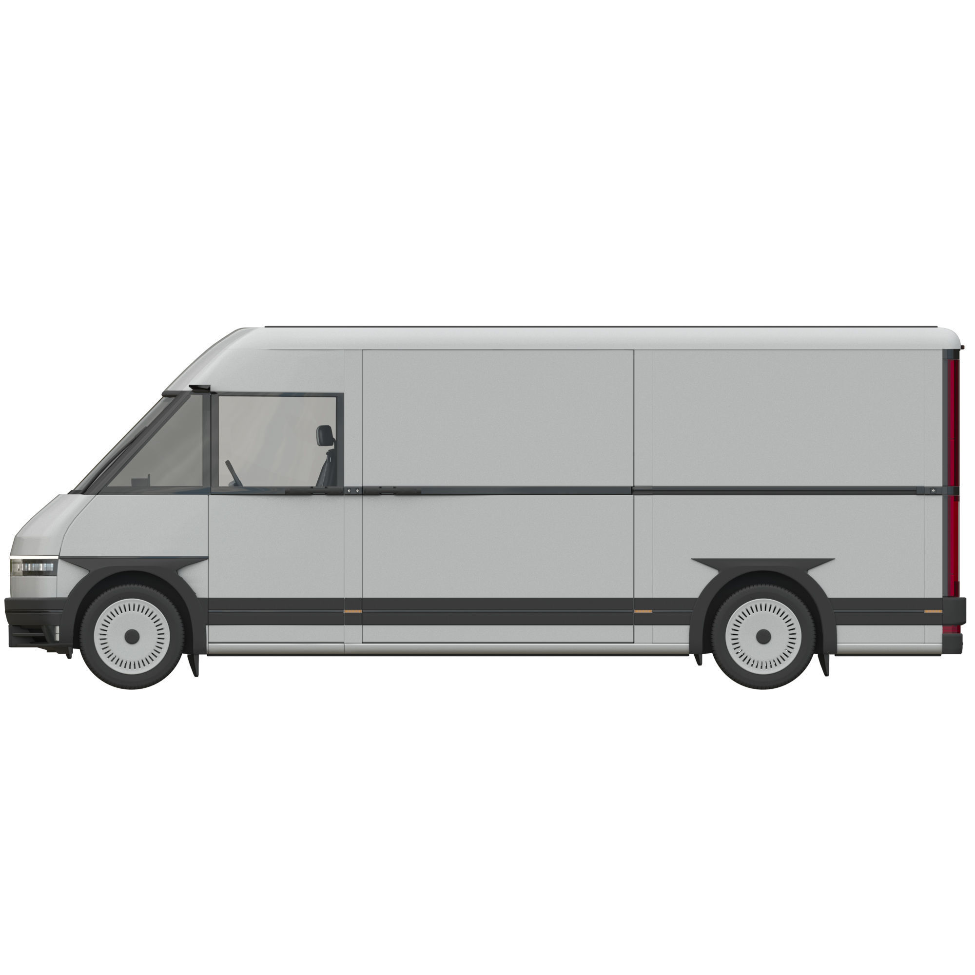 EV Van Prototype 1 3D model_10