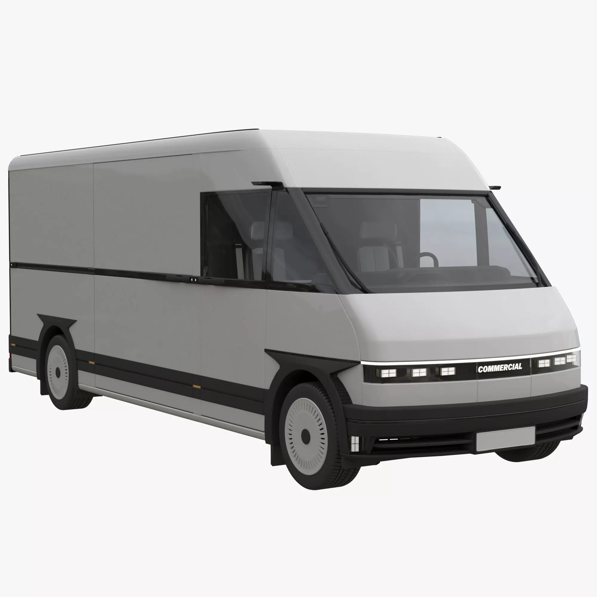 EV Van Prototype 1 3D model_0
