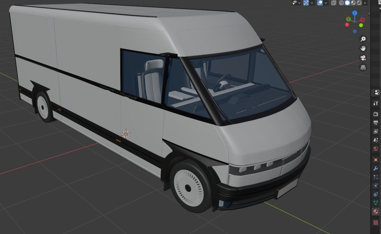 EV Van Prototype 1 3D model_25