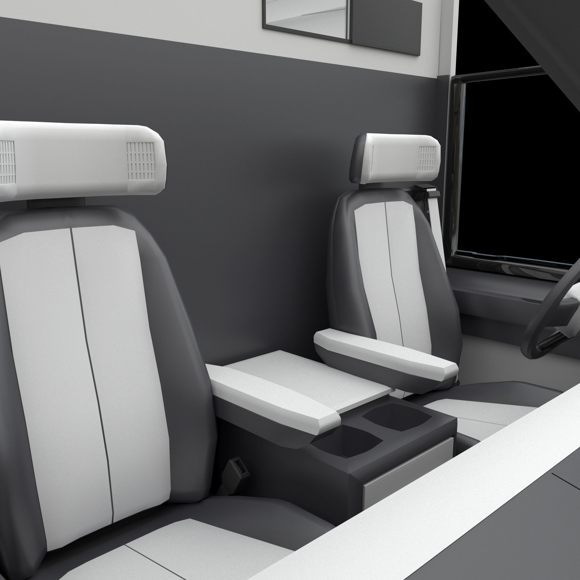 EV Van Prototype 1 3D model_22