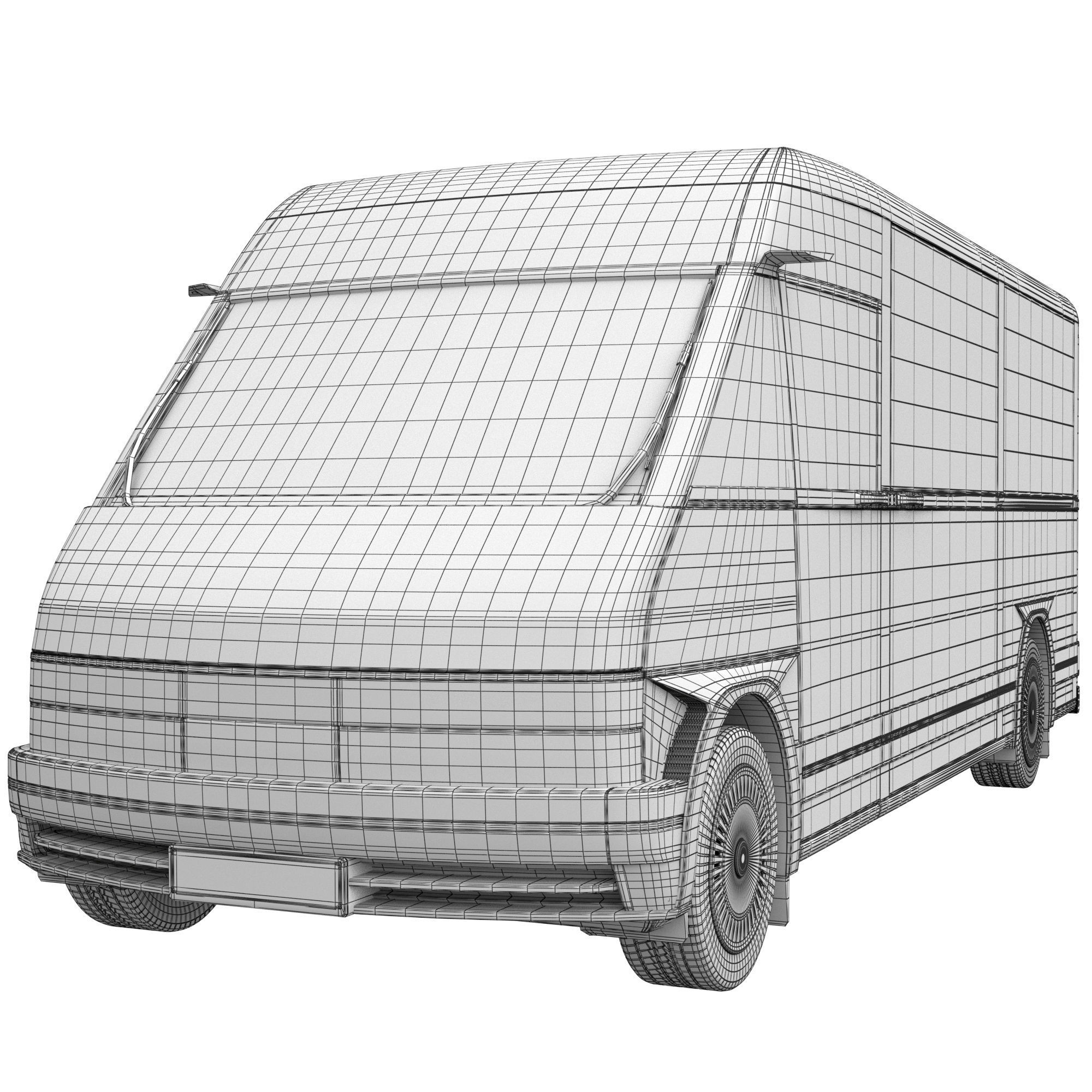 EV Van Prototype 1 3D model_15