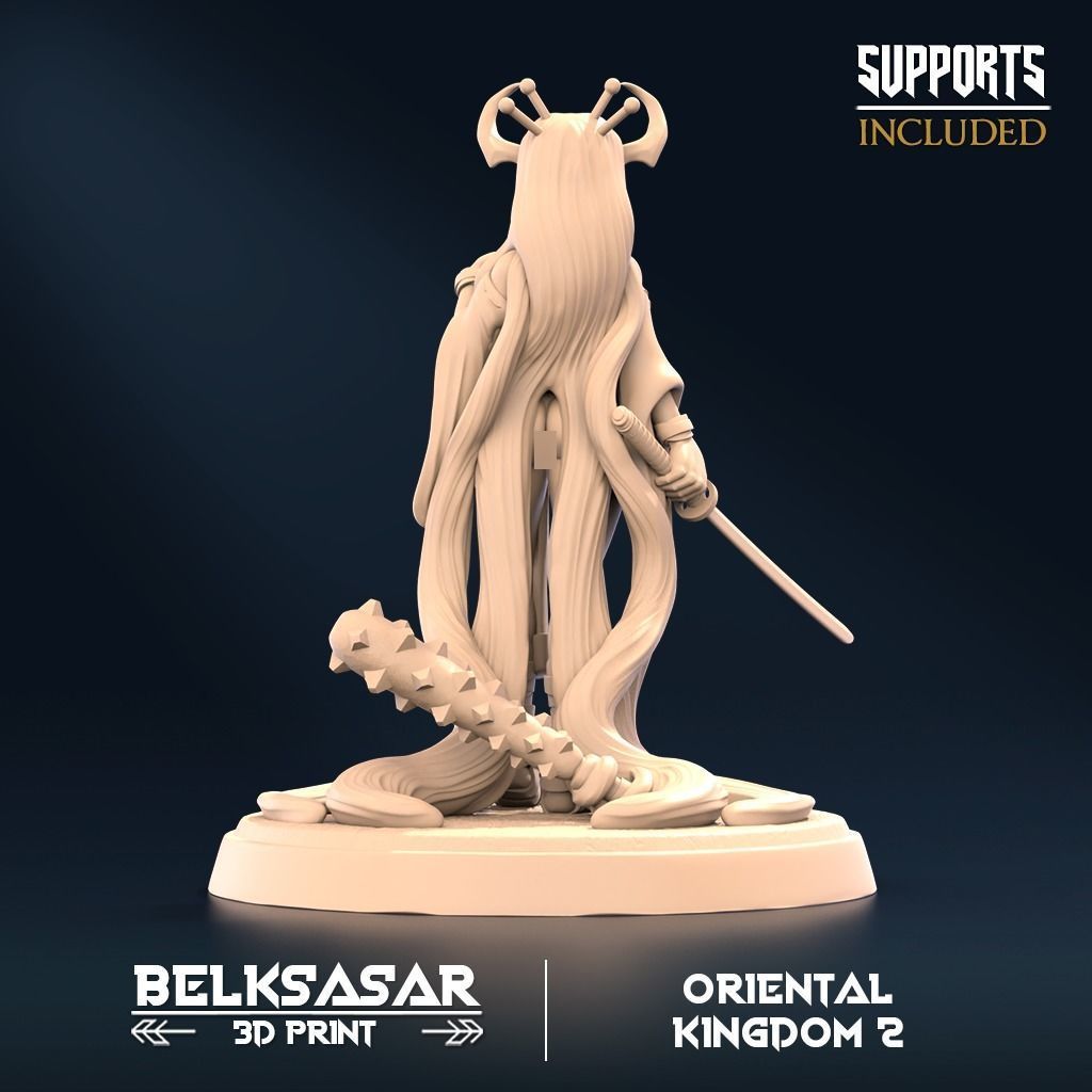 Twilightshine Female Oni A Nude 3D print model_1
