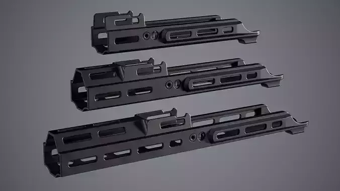 MREX MkII - Replica - Low-poly 3D model Low-poly 3D model
