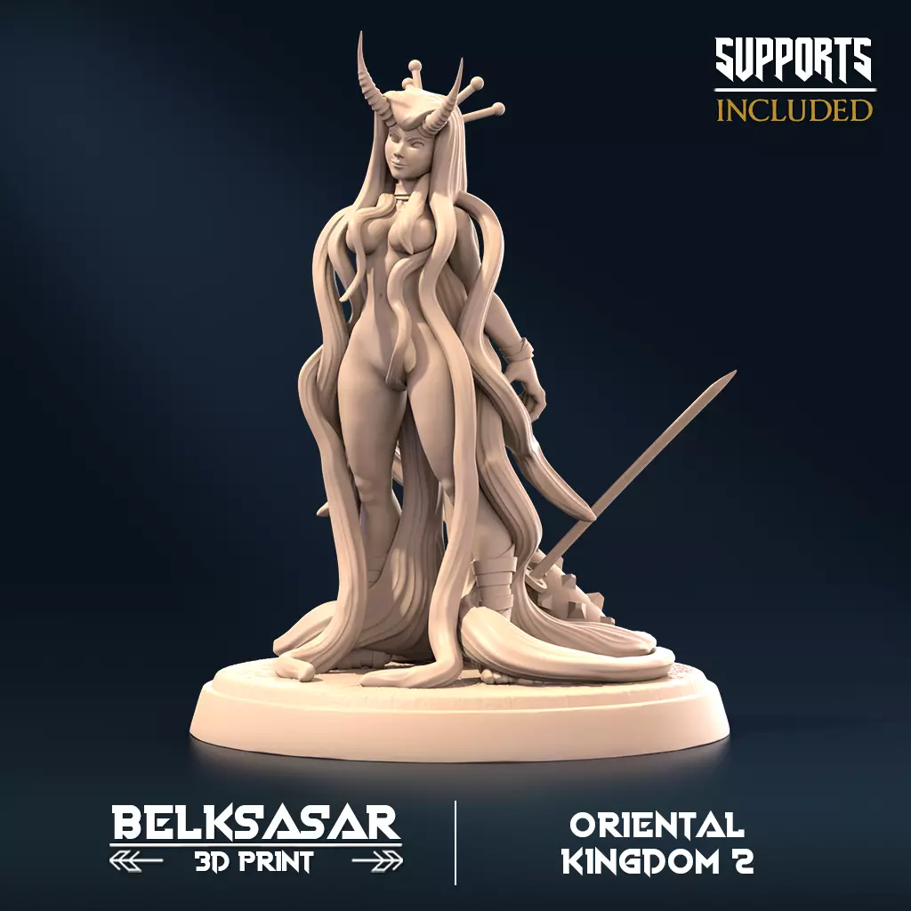 Twilightshine Female Oni B 3D print model_0