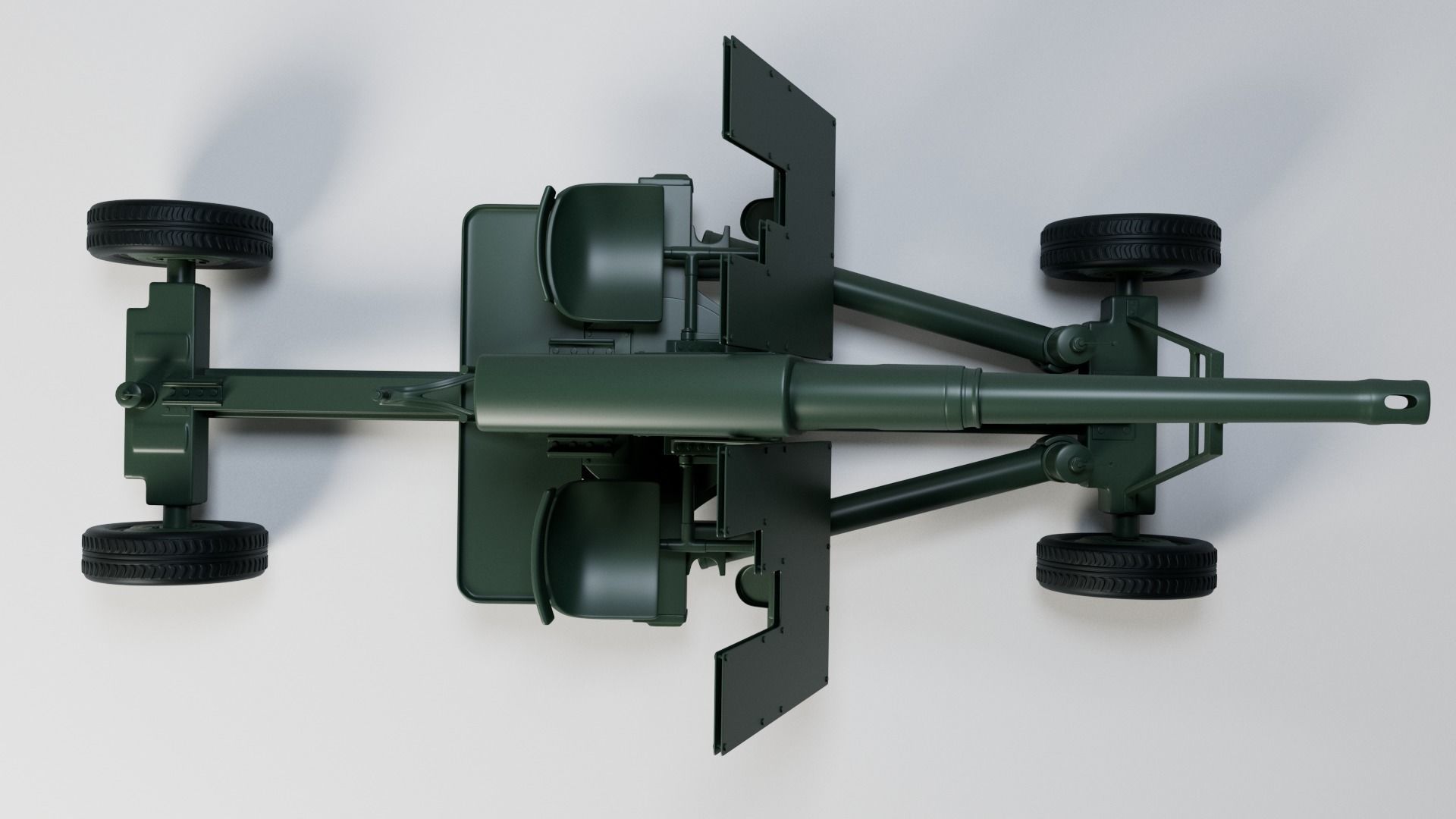 Cannon 3D model_11