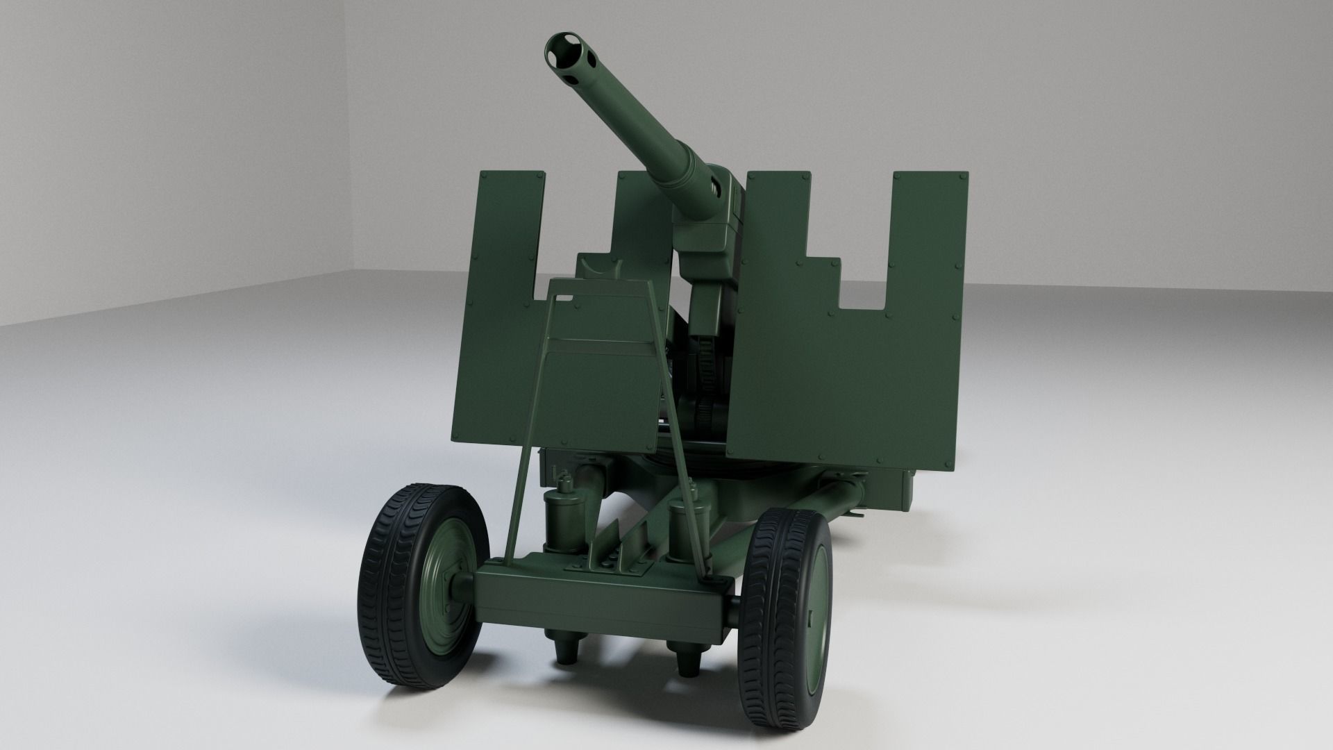 Cannon 3D model_1