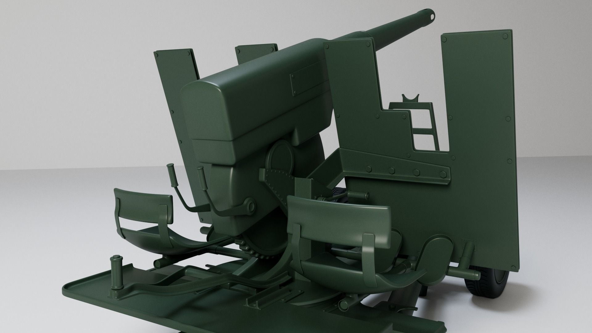 Cannon 3D model_6