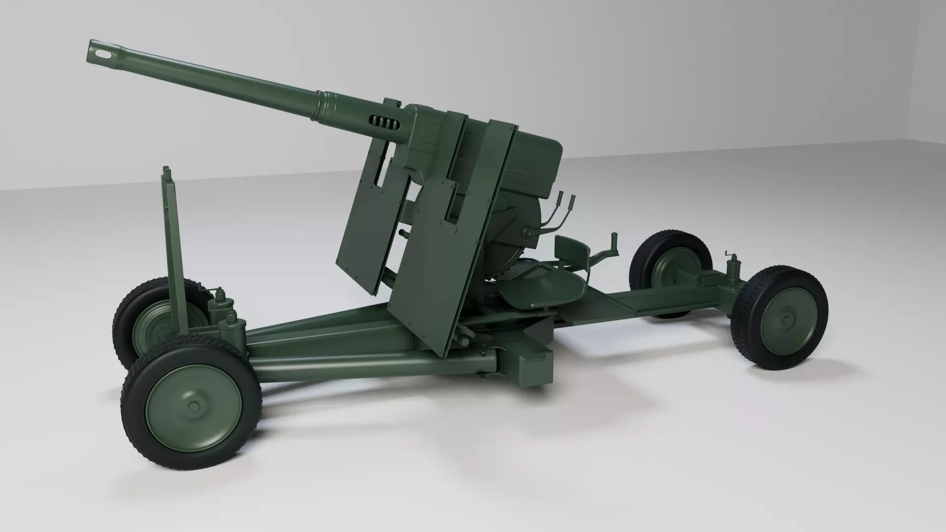 Cannon 3D model_0