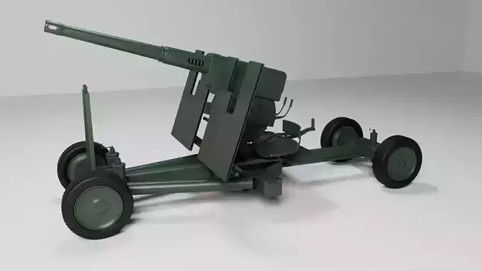 Cannon 3D model