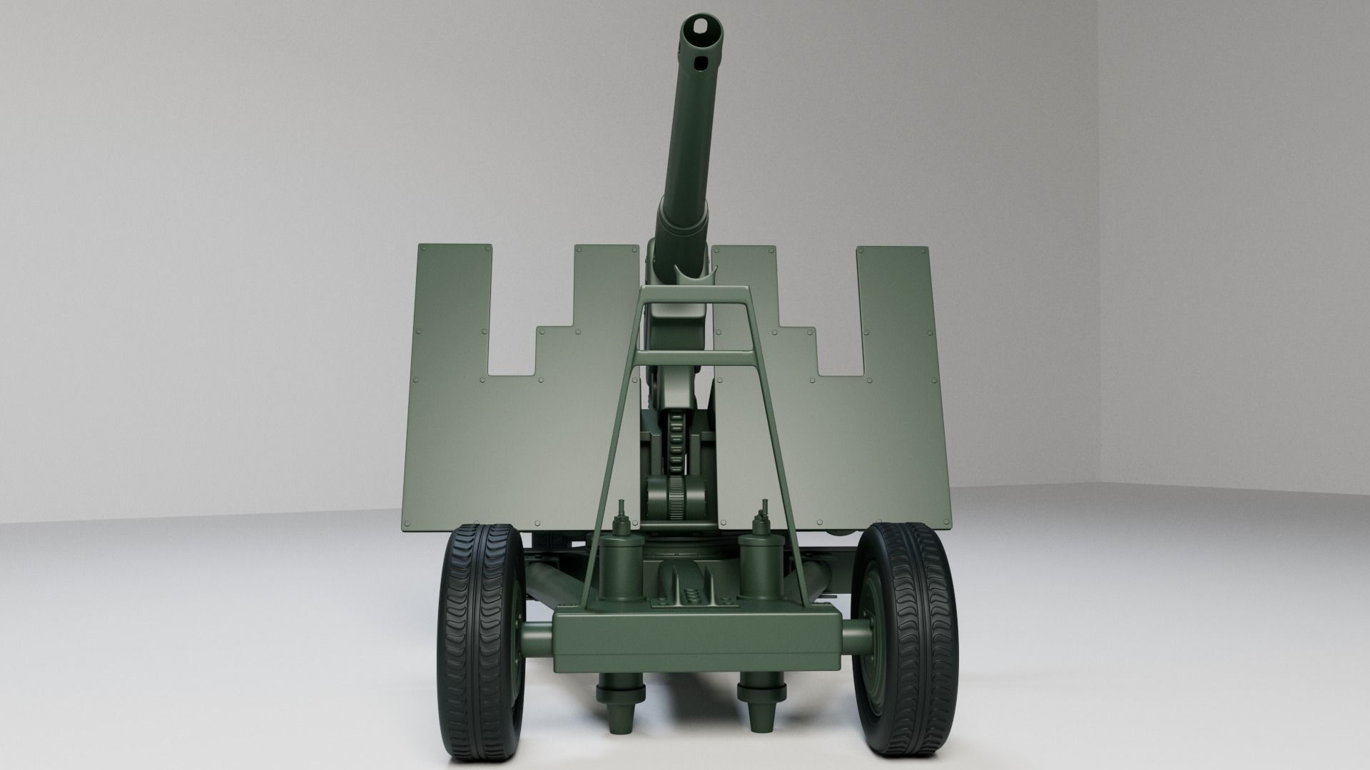 Cannon 3D model_5