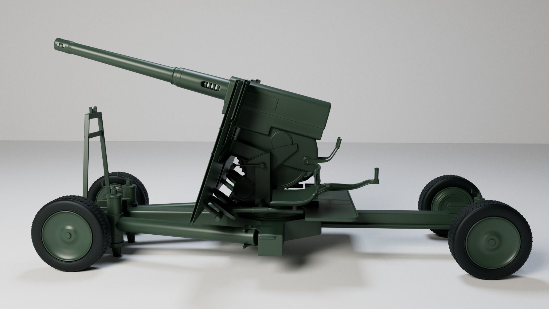 Cannon 3D model_4