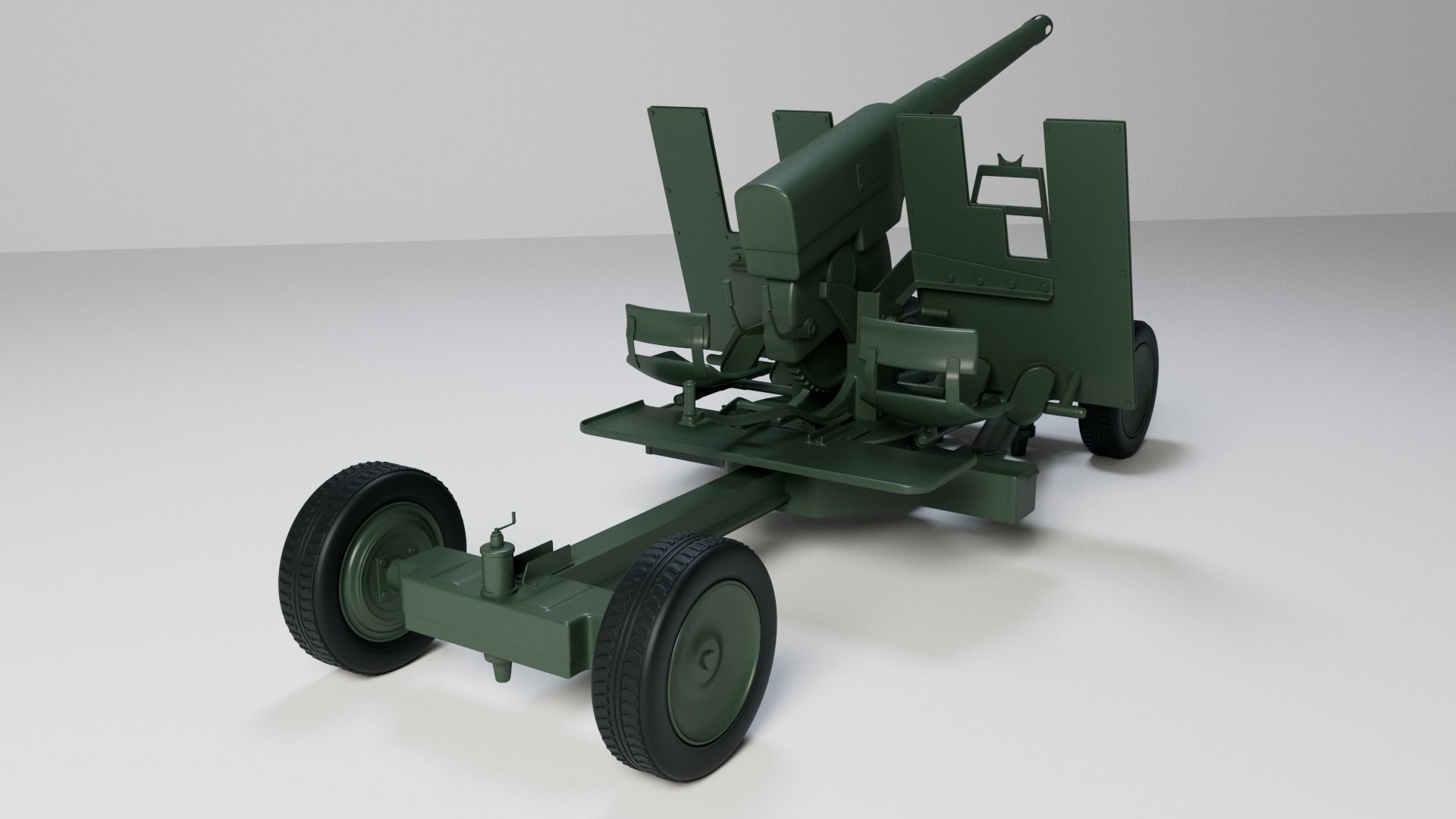 Cannon 3D model_2