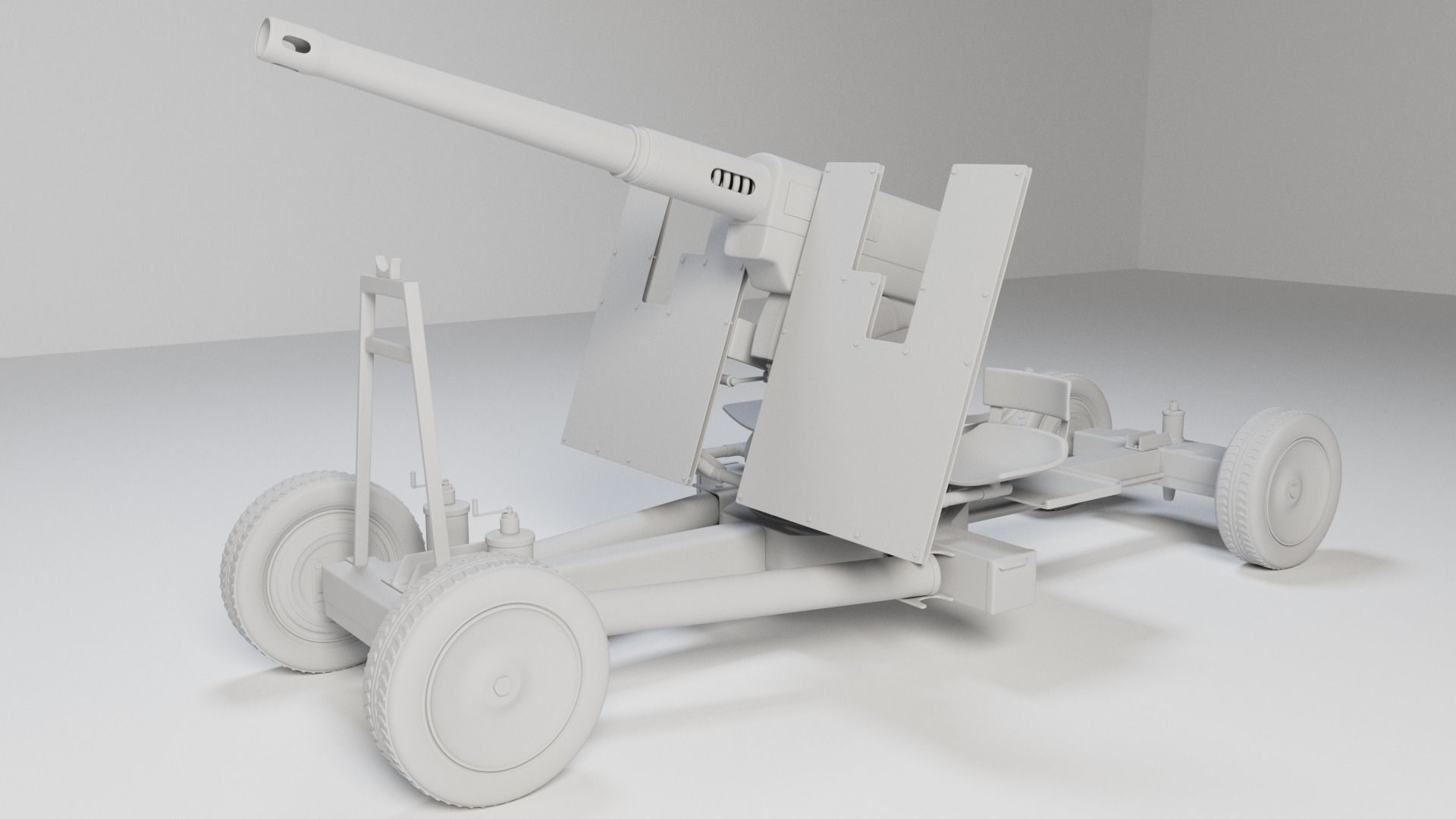 Cannon 3D model_15