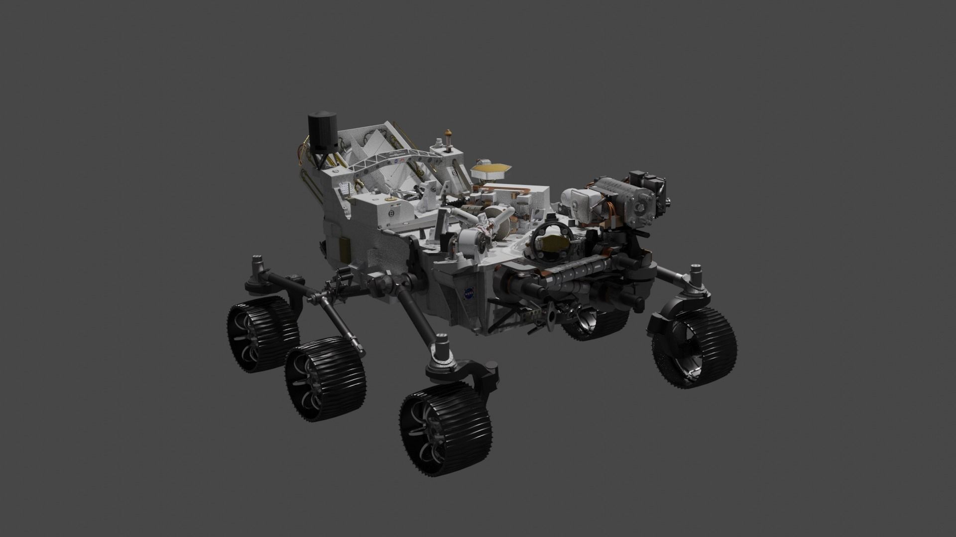 Space Drone 3D model_1