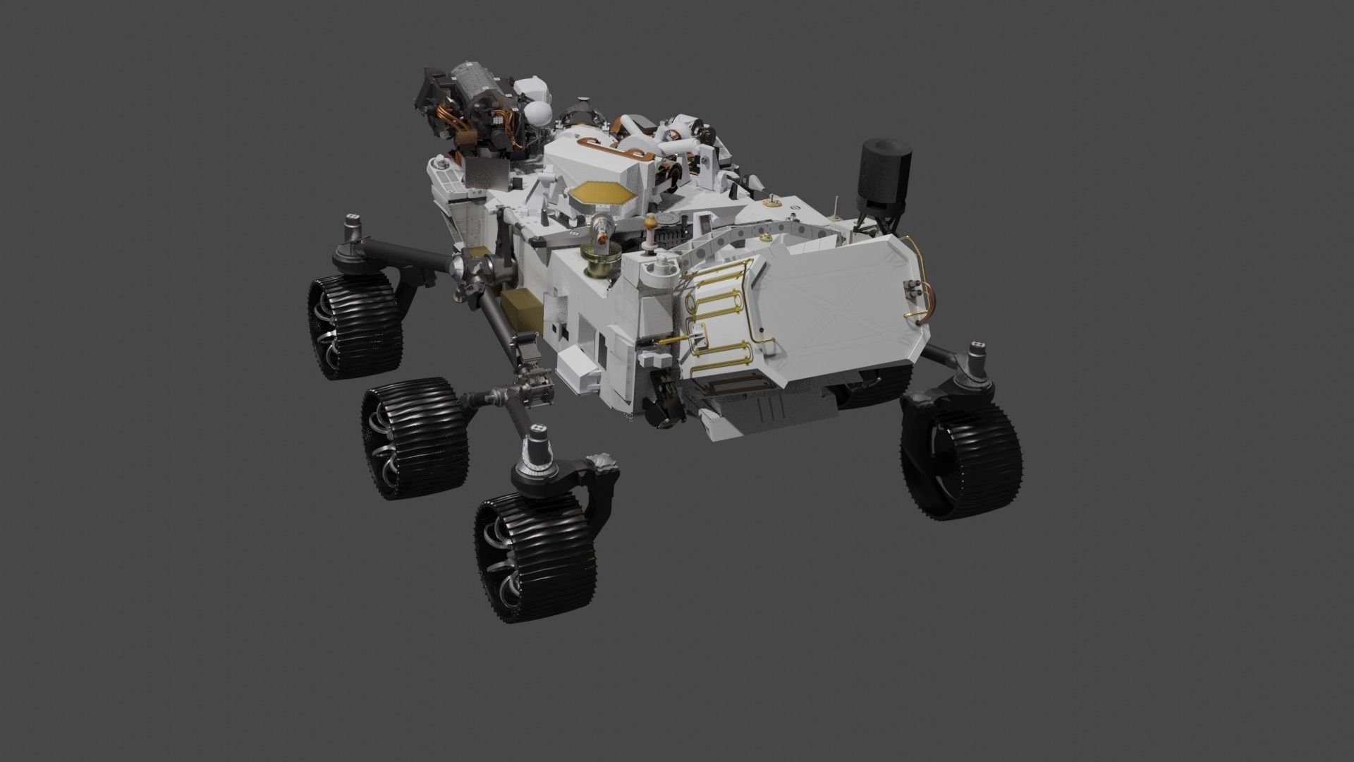 Space Drone 3D model_5