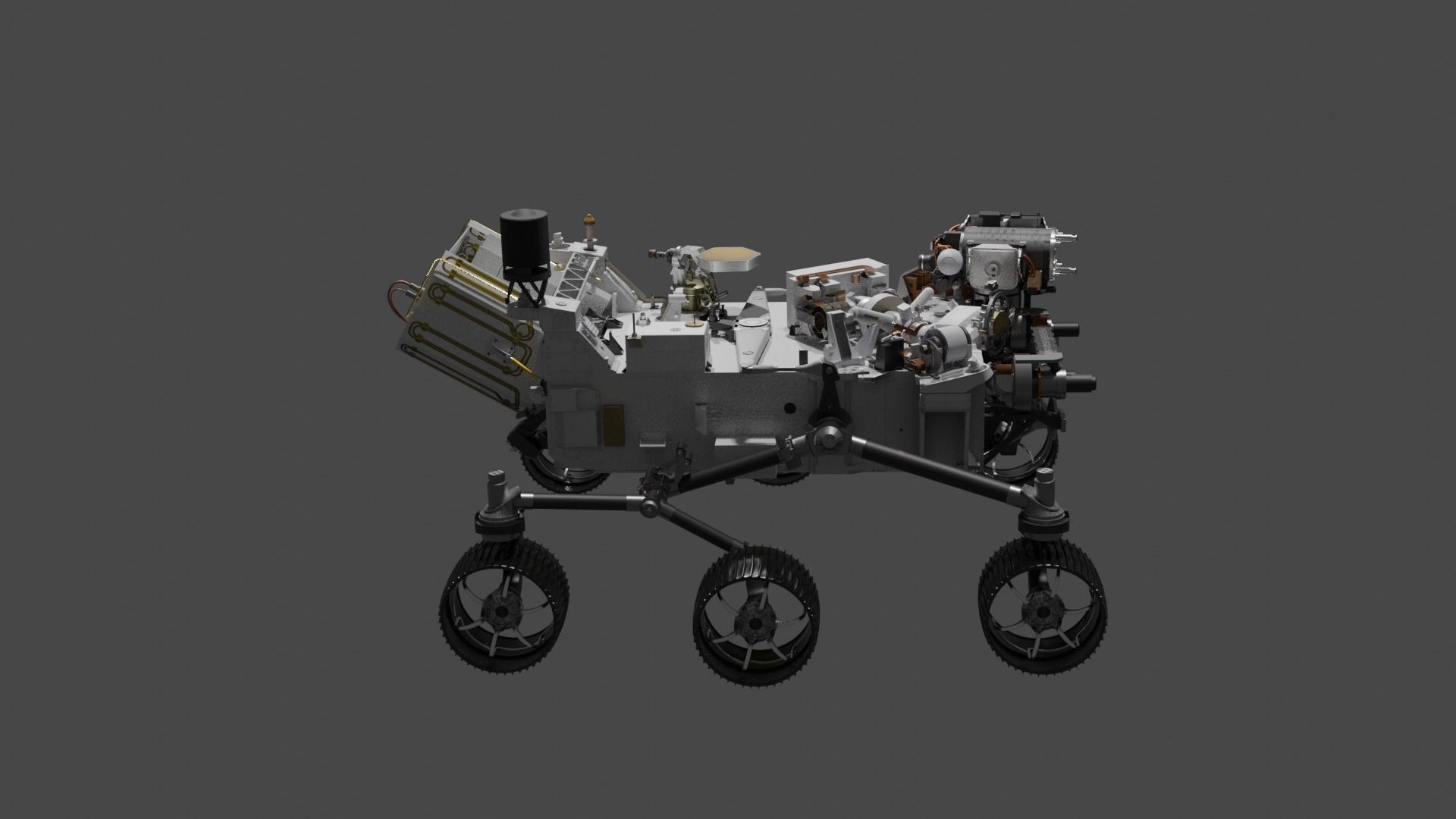 Space Drone 3D model_6