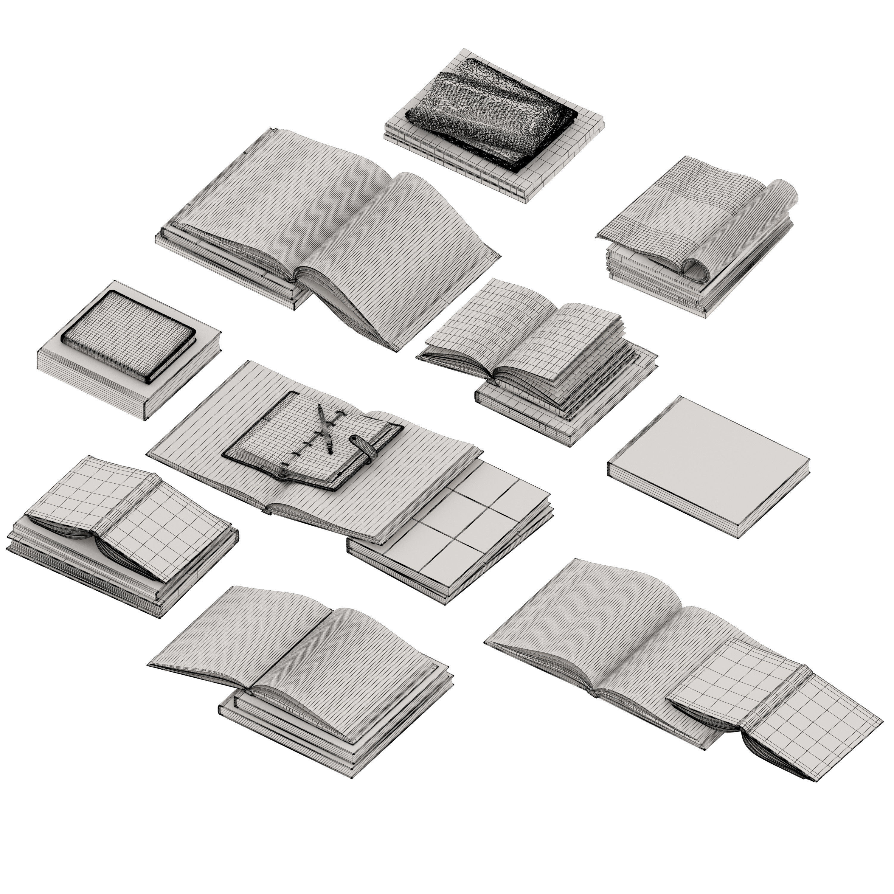 Coffee Table Books 3 3D model_8