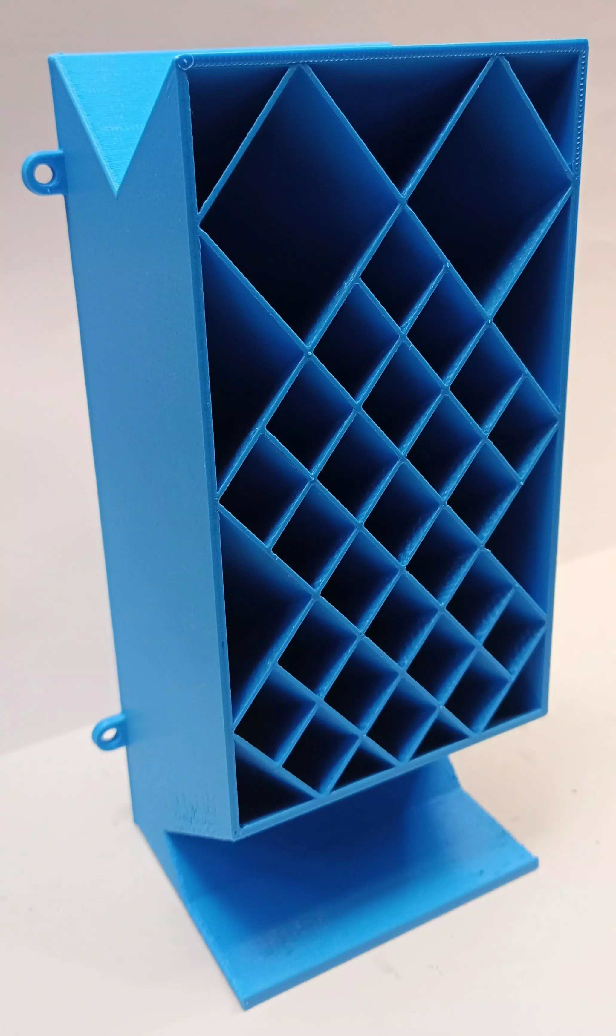 Tool and pen holder - squares 1 3D print model_0