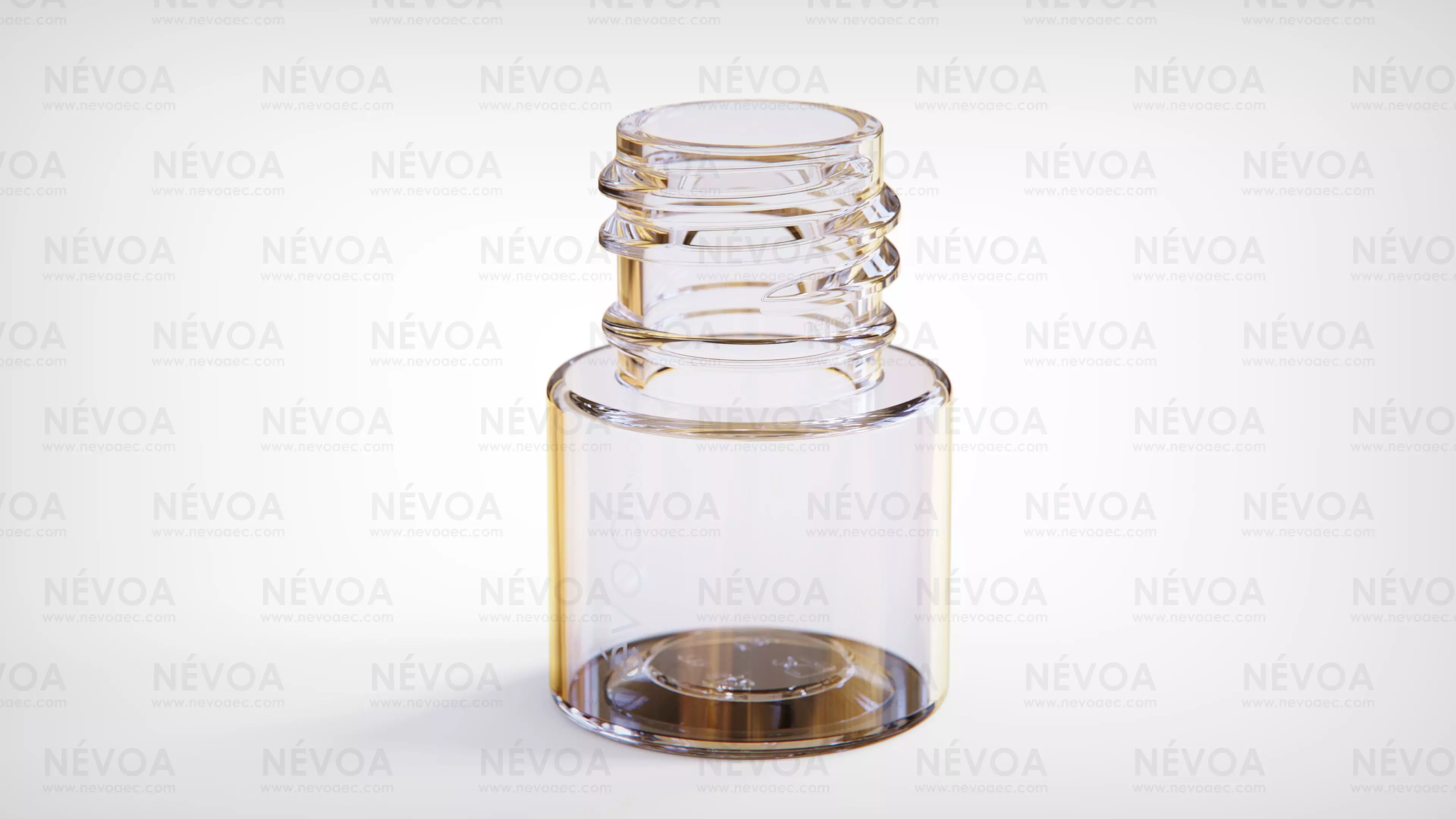 Cosmetic bottle-jar - Bodo series - SP 415-18 - 5 ml 3D model_0