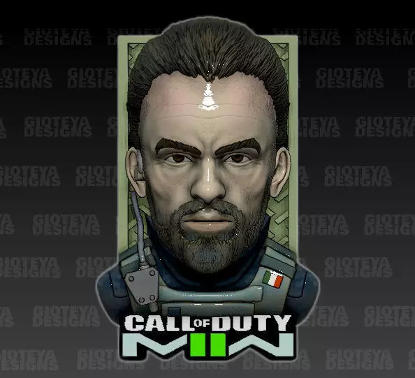 Call of Duty MW2 Alejandro Vargas 3D model_0