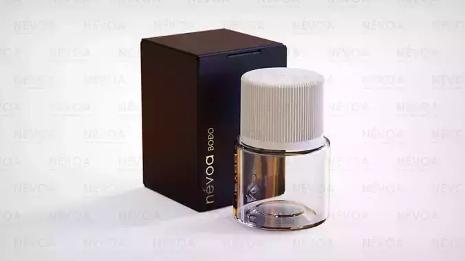 Cosmetic bottle-jar - Bodo series - Screw cap-lid CR-01 - 5ml