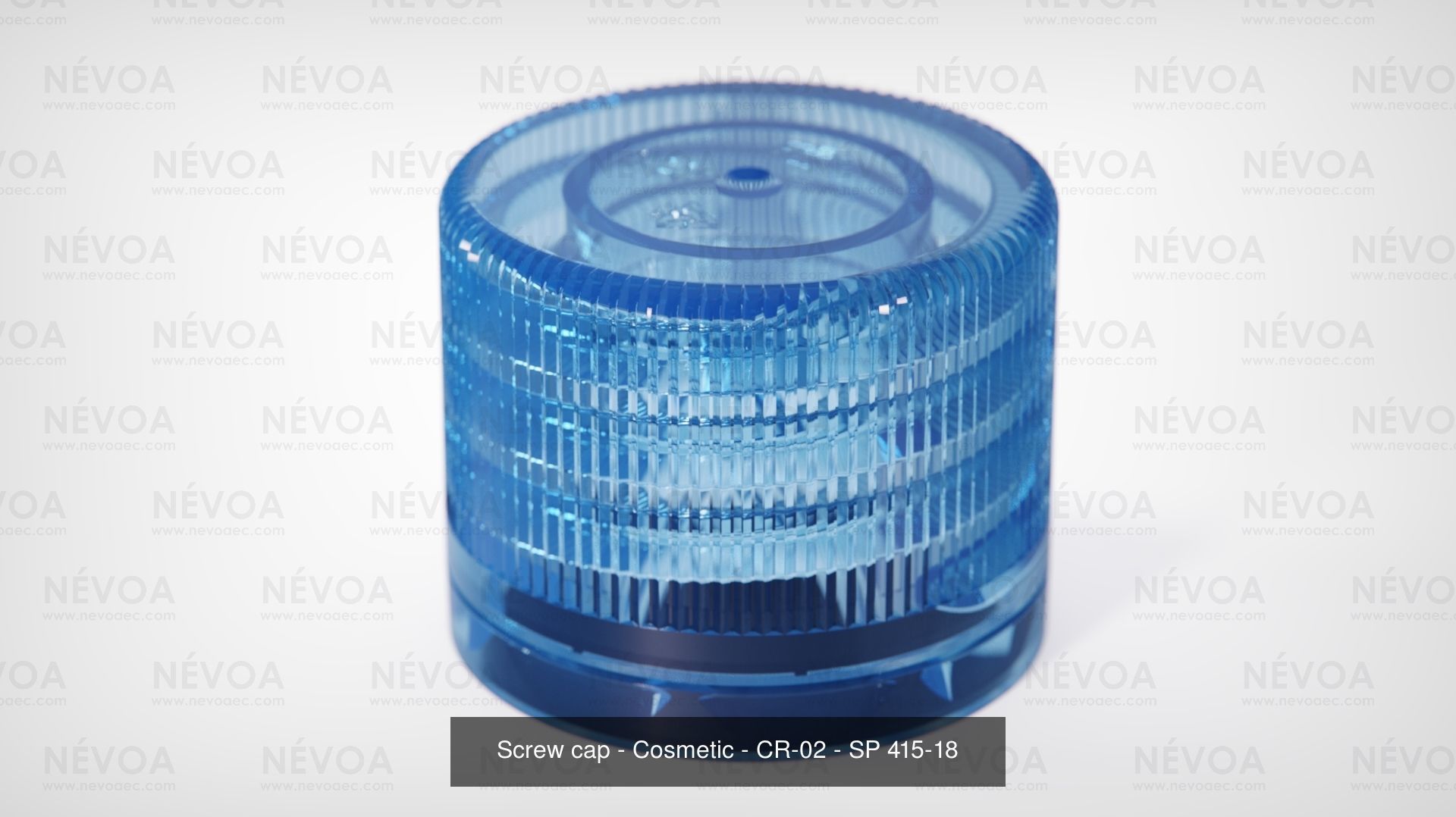 Cosmetic bottle-jar - Bodo series - CR-01 and CR-02 - 5ml 3D Model Collection_2