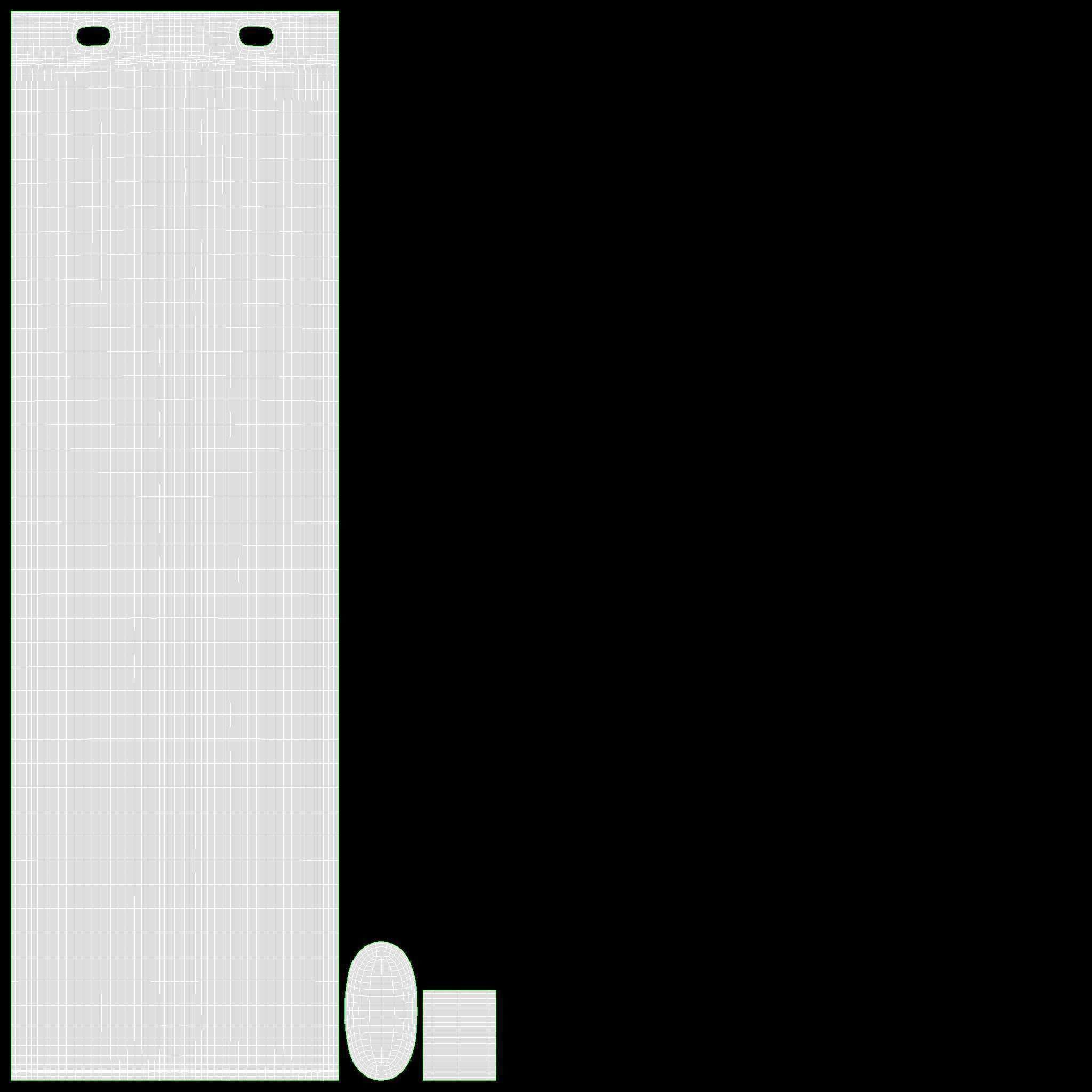 Japanese sword Katana on a small stand 3D model_10