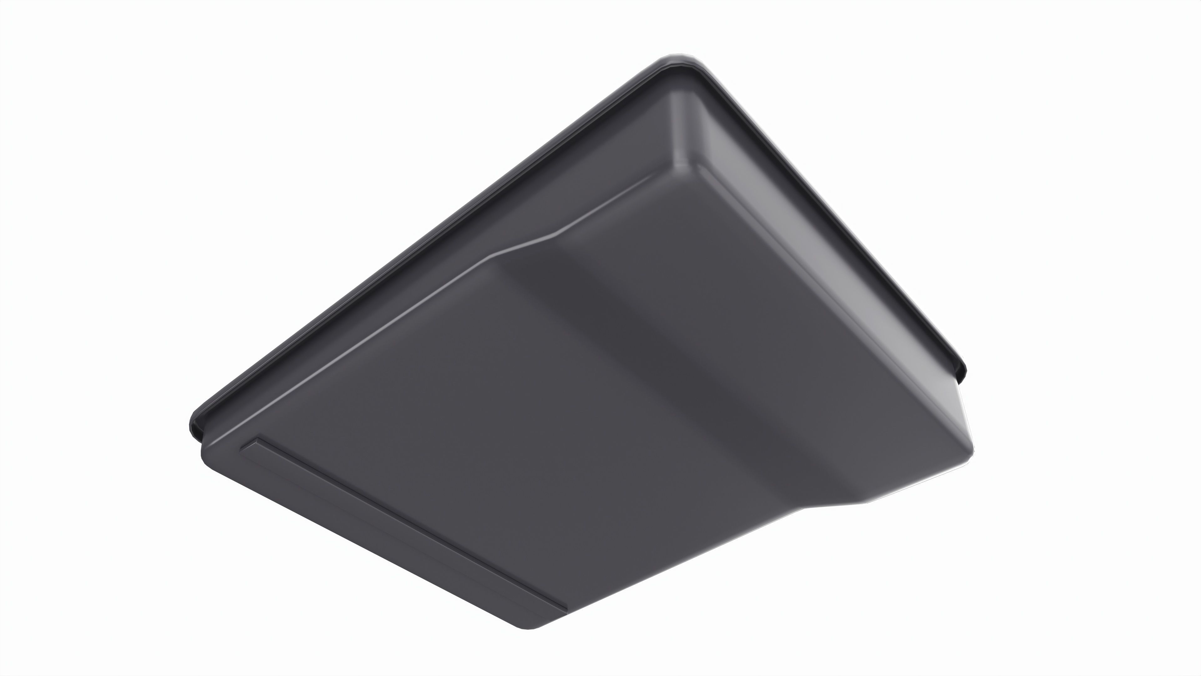 Paint roller with tray 01 3D model_2