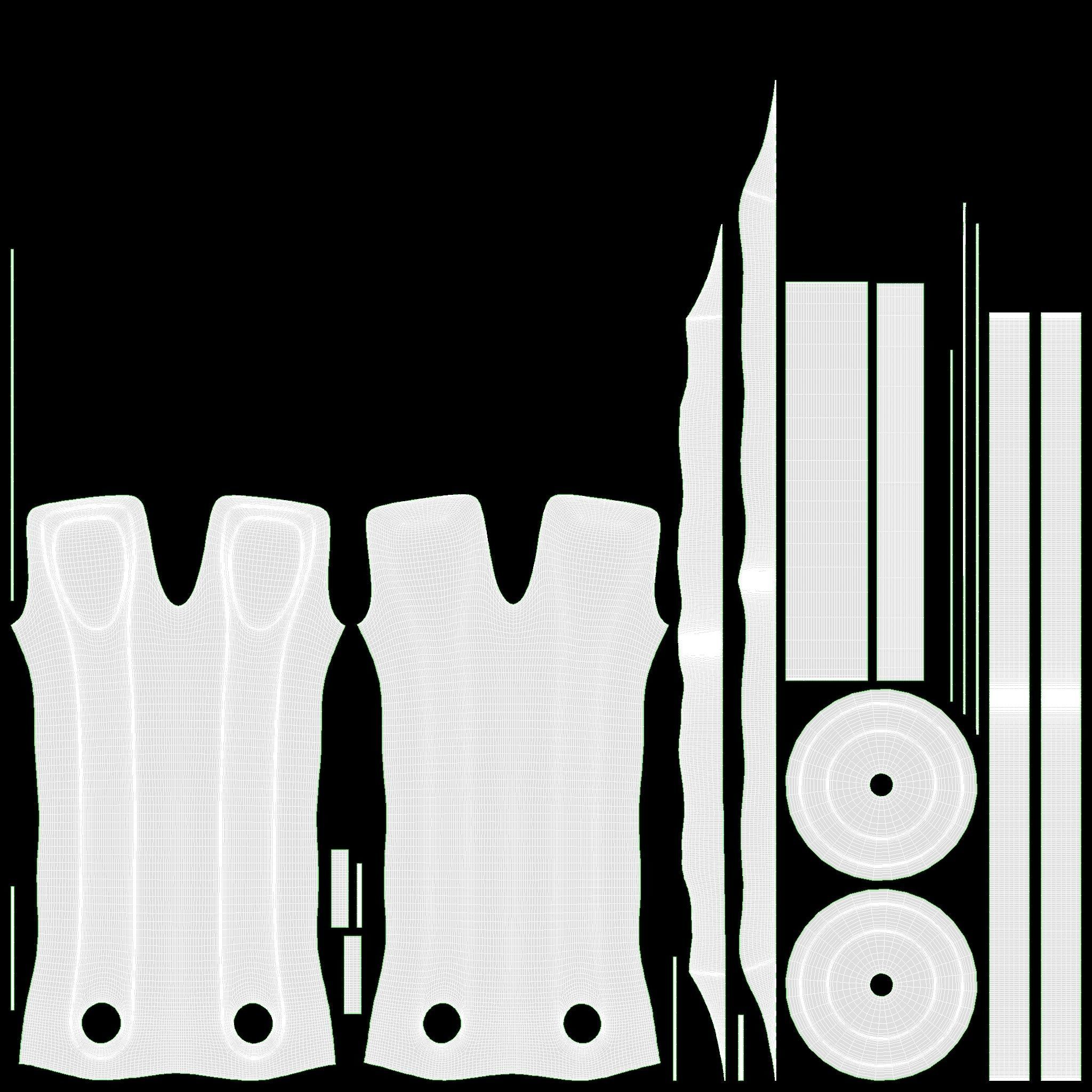 Paint roller with tray 01 3D model_8