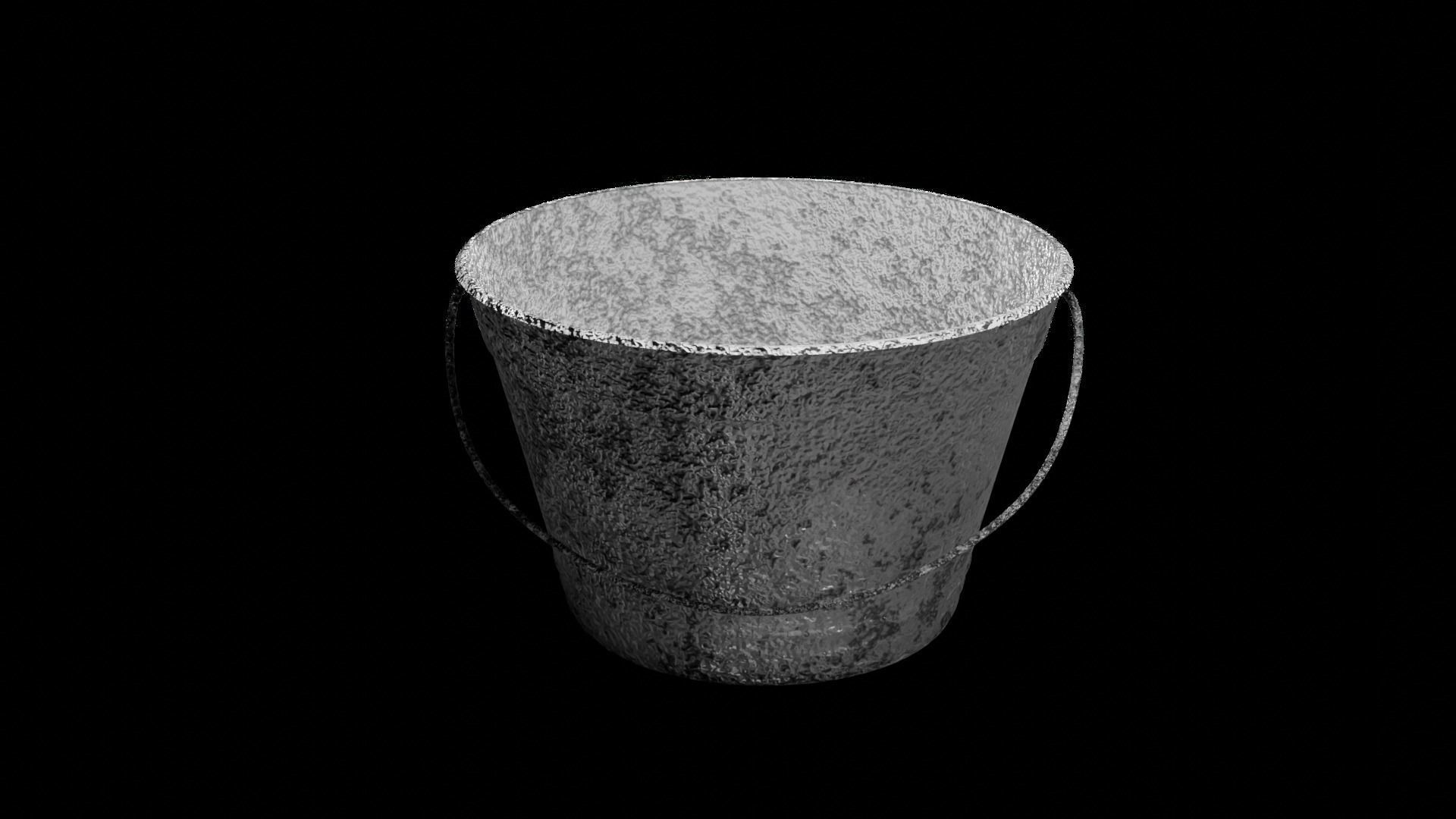 Bucket and Baskets Collection 1 3D model_10