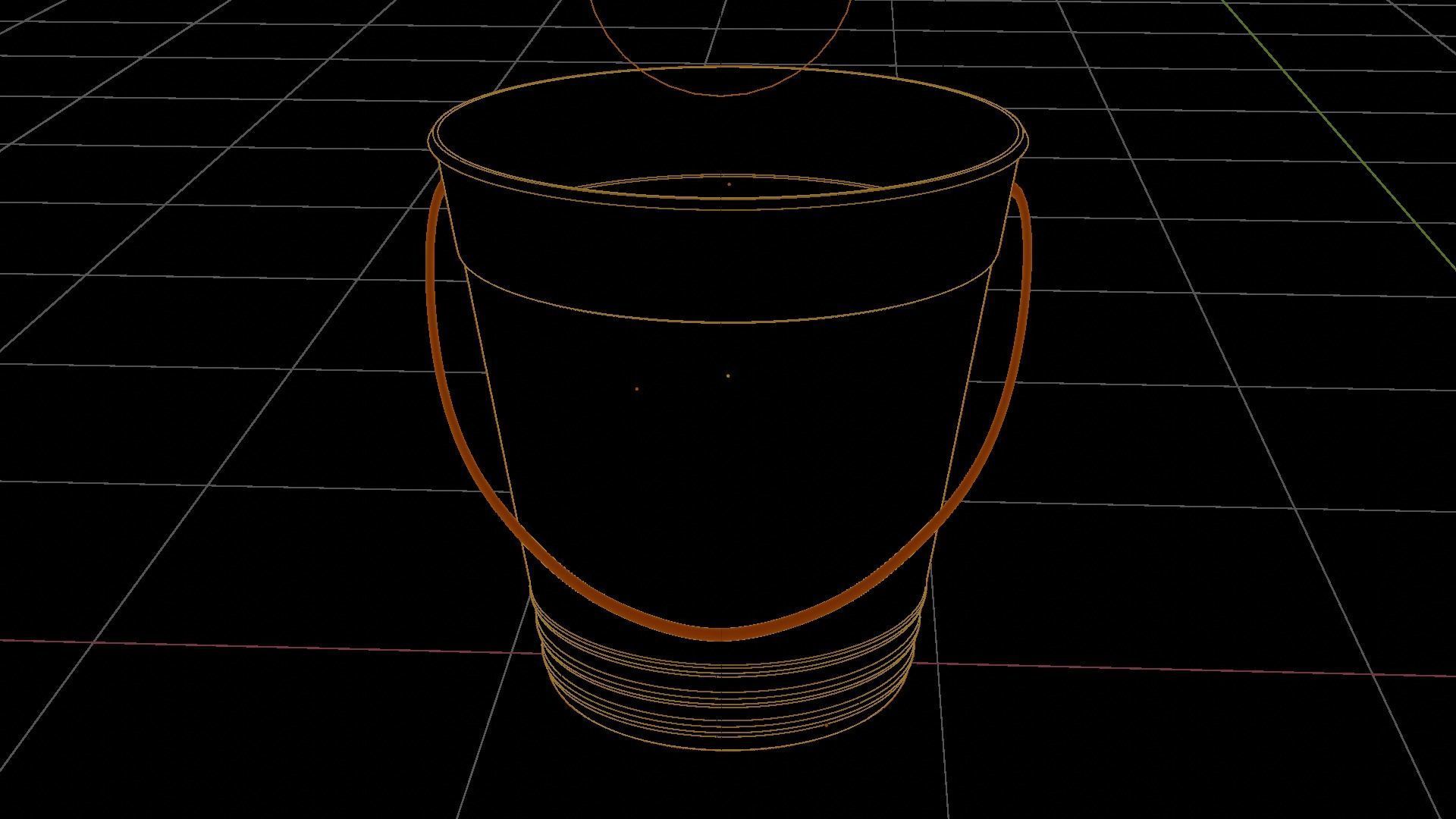 Bucket and Baskets Collection 1 3D model_13