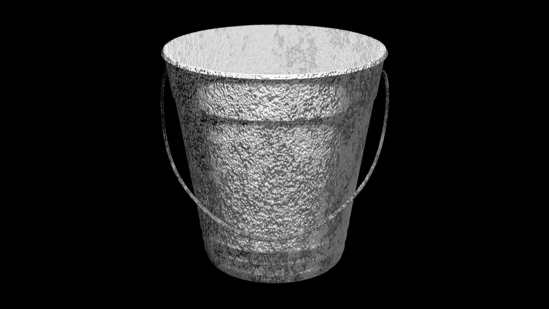 Bucket and Baskets Collection 1 3D model_12