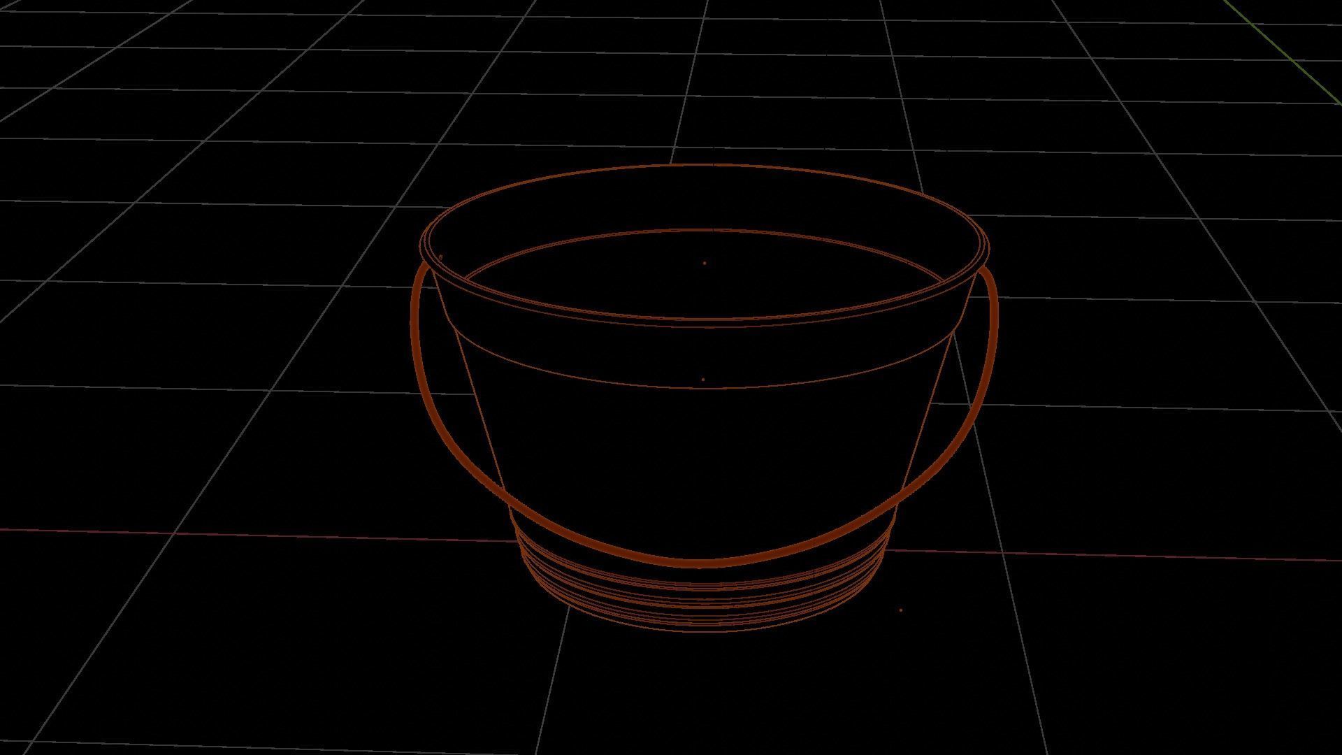 Bucket and Baskets Collection 1 3D model_11