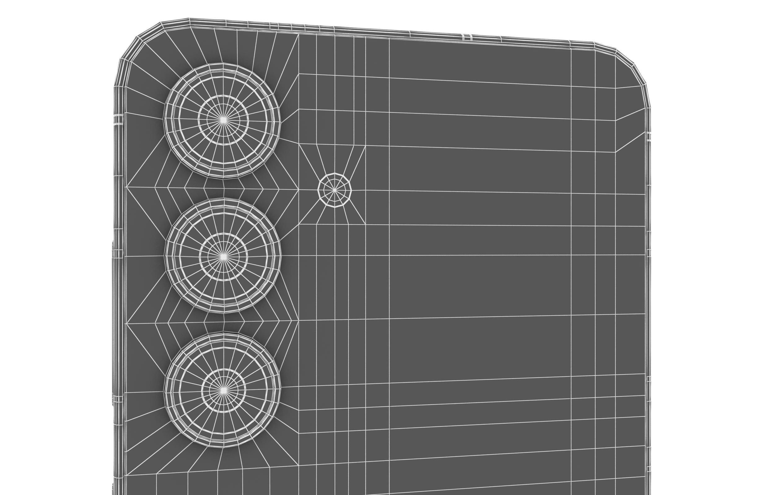 Samsung Galaxy S24 Gold 3D model_24