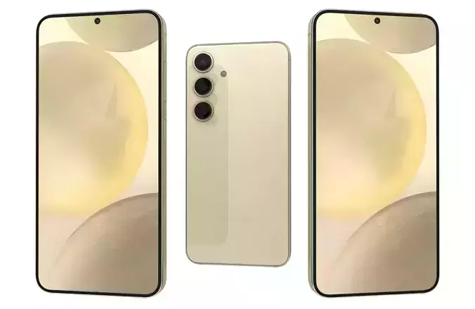 Samsung Galaxy S24 Gold 3D model
