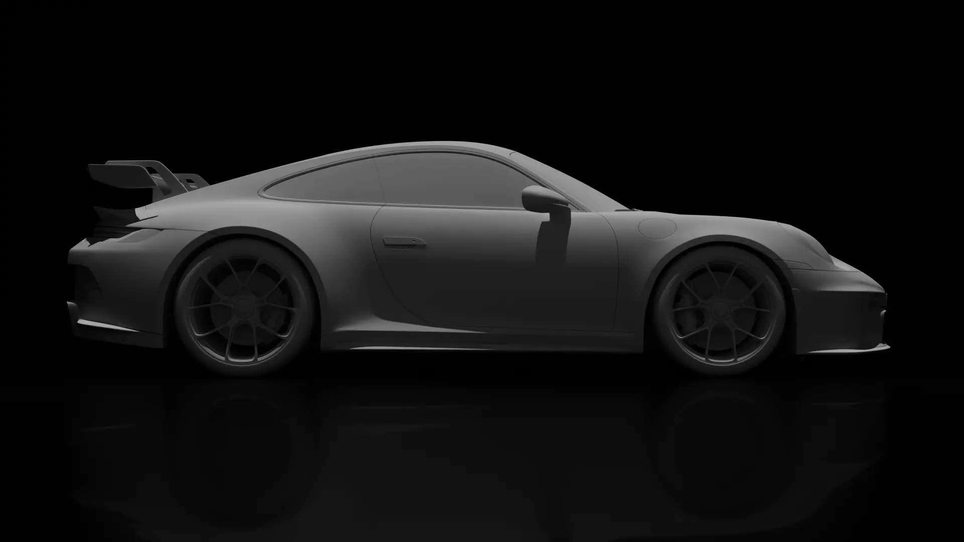 Porsche 911 992 GT3 3D model