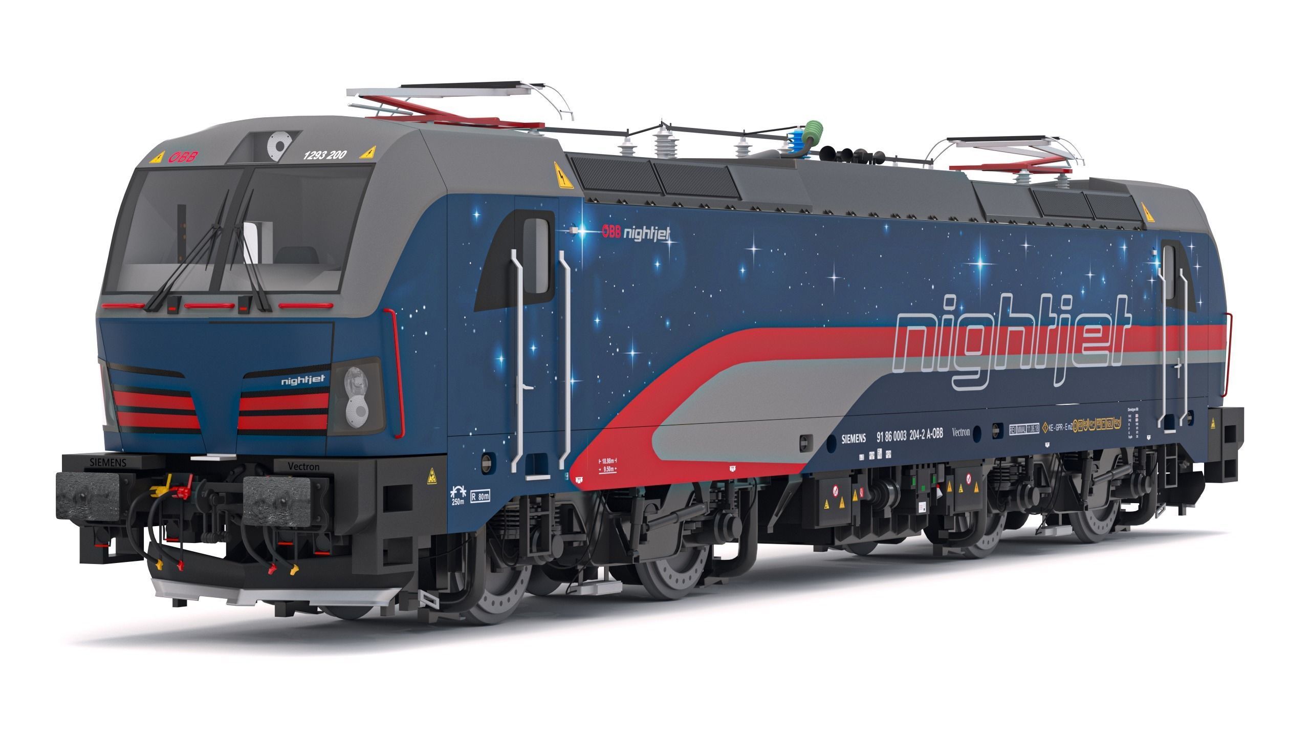 Siemens Vectron Nightjet 3D model_1