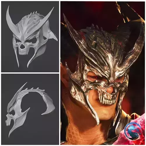 Shao Kahn helmet from MK1 - Smiter of Sarna
