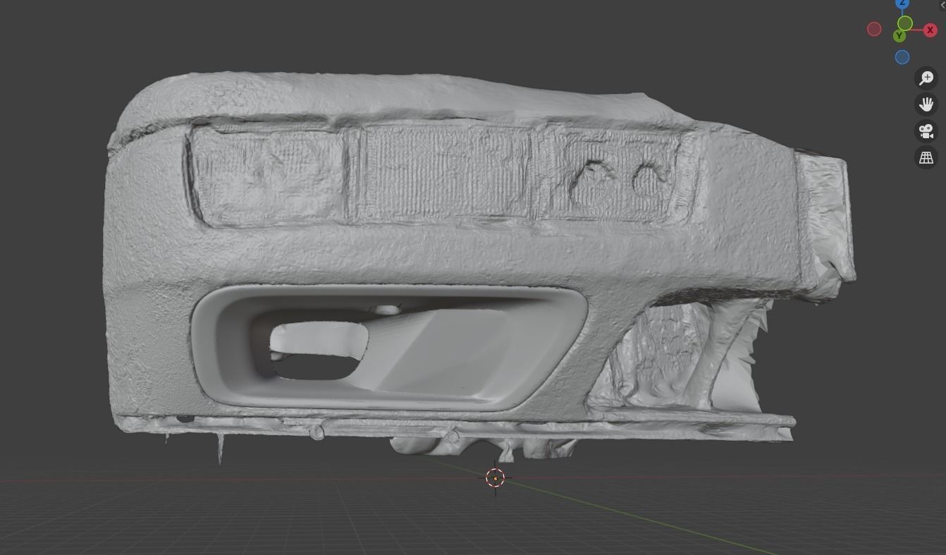 GOLF 3 COLD AIR INTAKE 3D print model_3