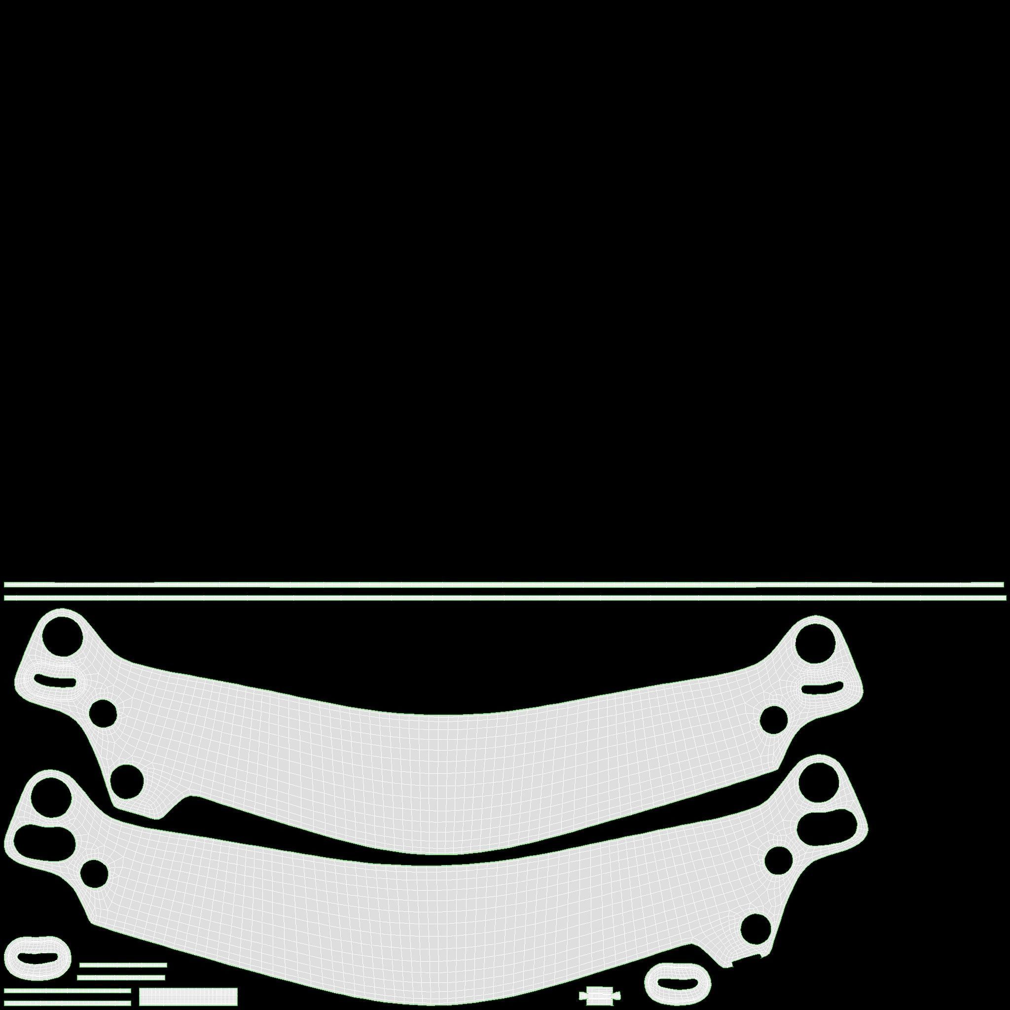 Formula Racing Helmet 3D model_13